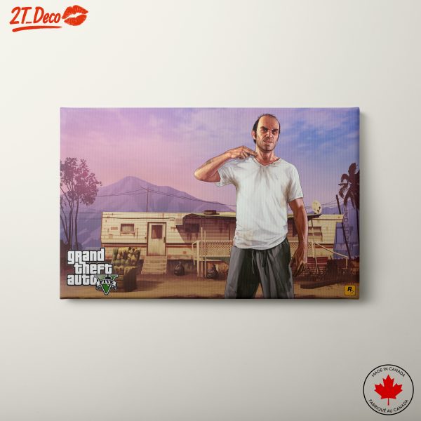 Grand Theft Auto V Character Illustration