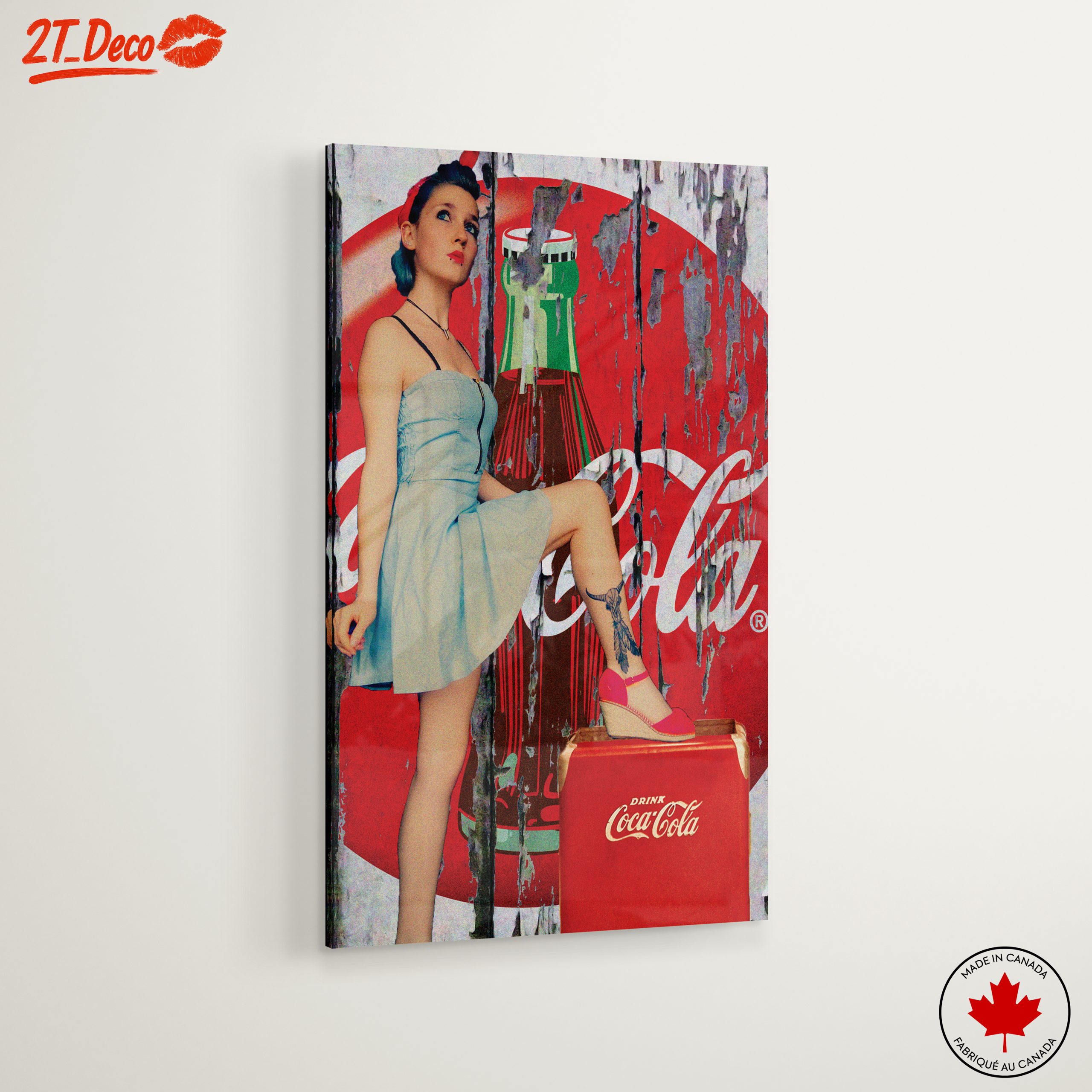 Vintage Coca-Cola Pop Art Style - Image 6