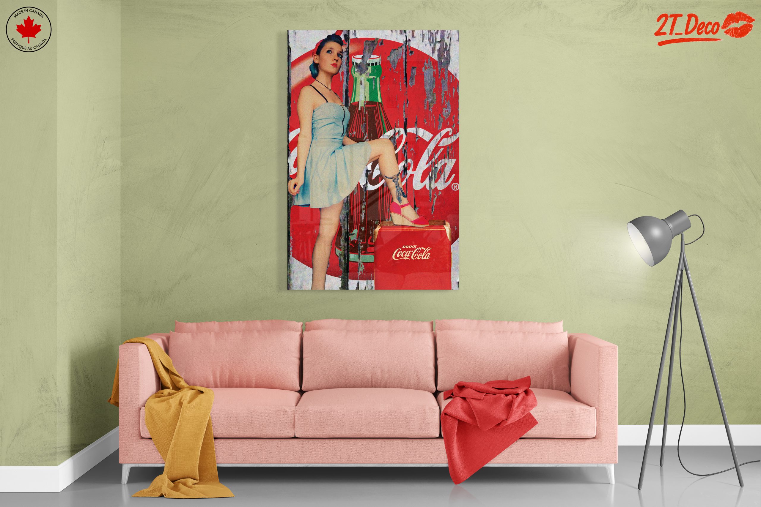 Vintage Coca-Cola Pop Art Style - Image 7