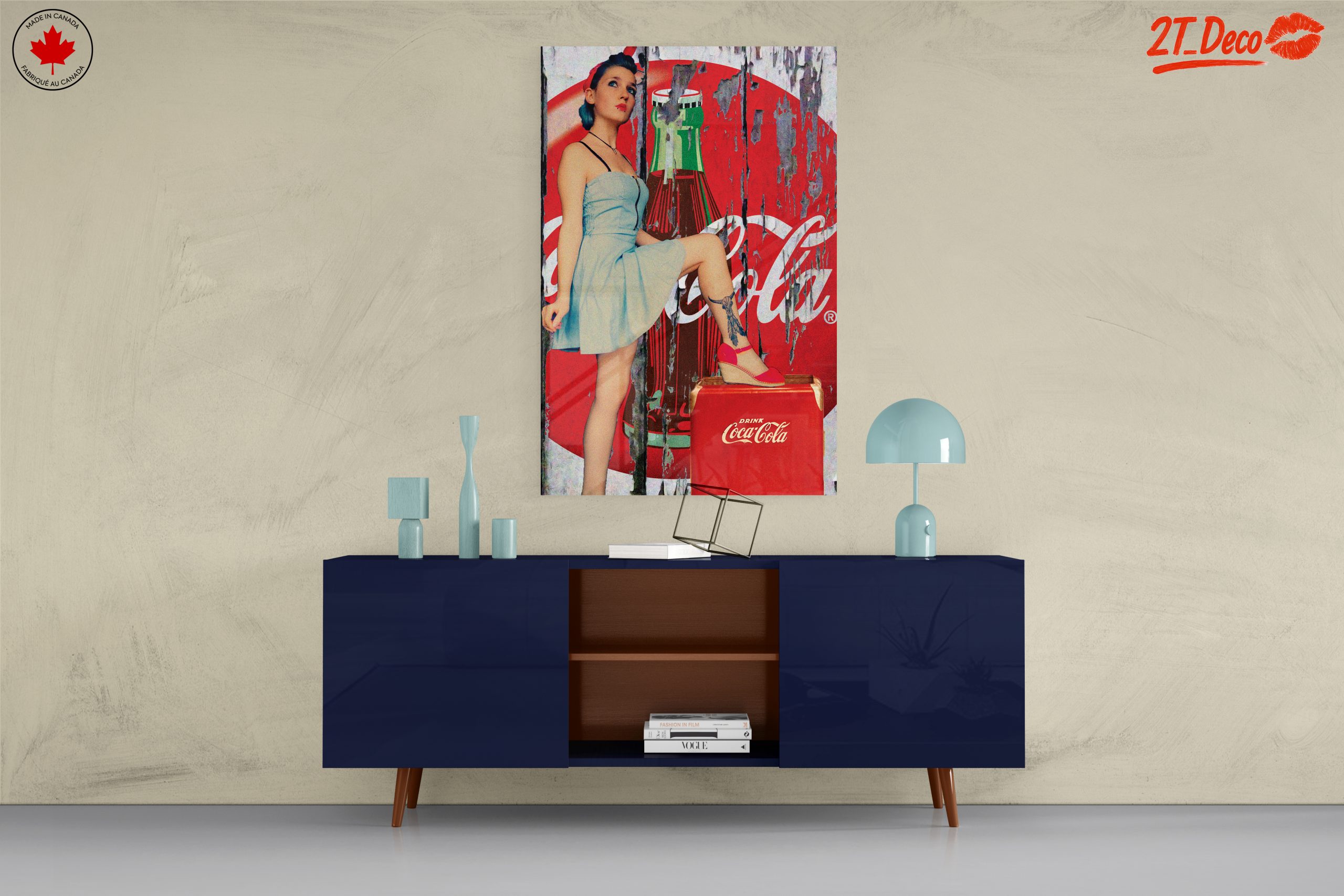 Vintage Coca-Cola Pop Art Style - Image 8