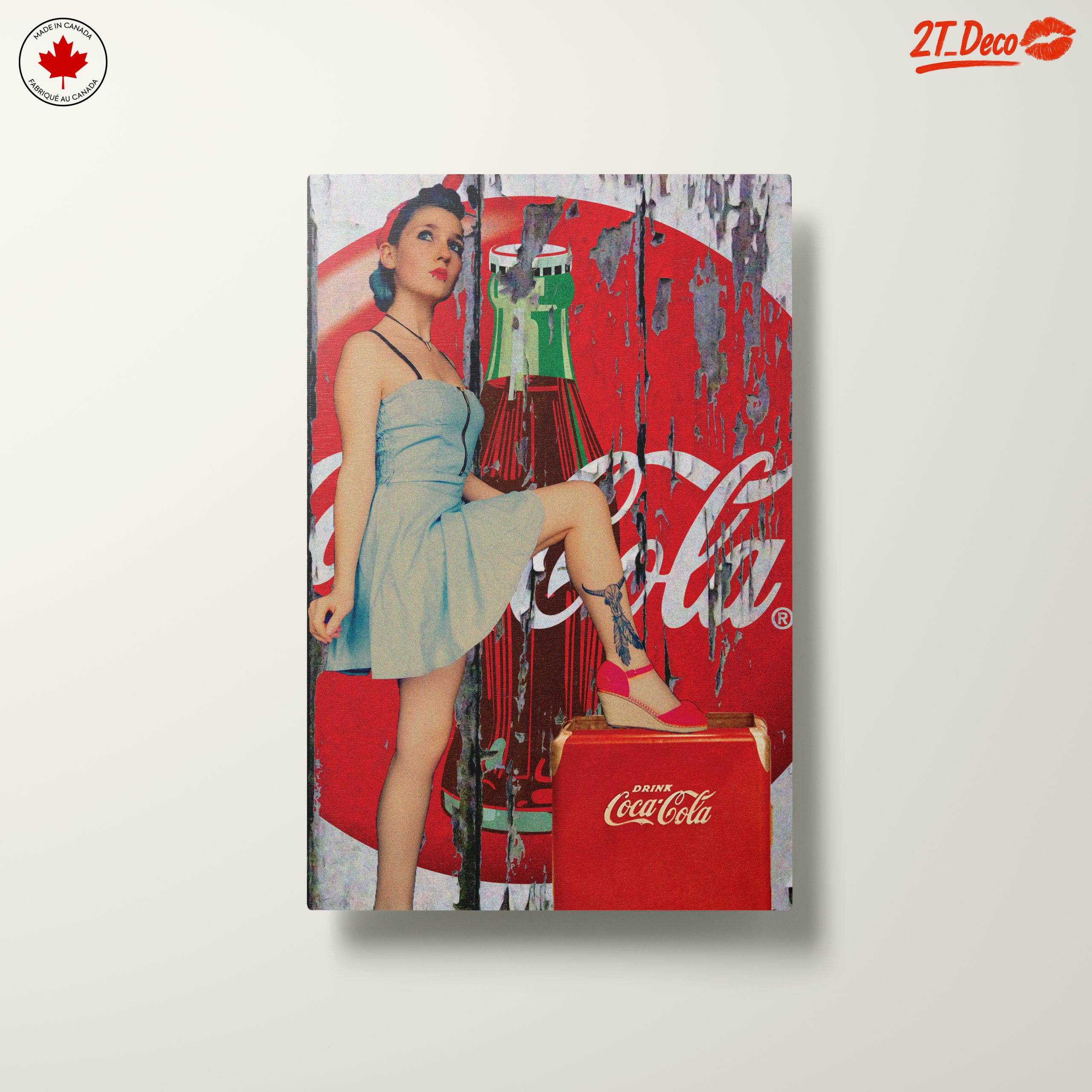 Vintage Coca-Cola Pop Art Style - Image 10