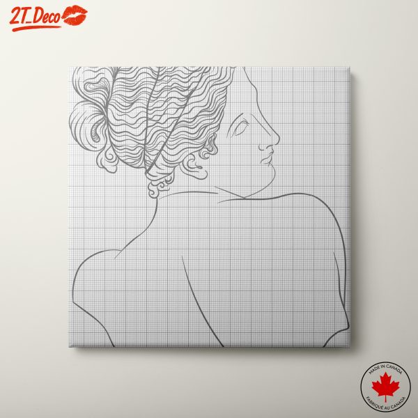 Stylized Contemporary Portrait of a Woman