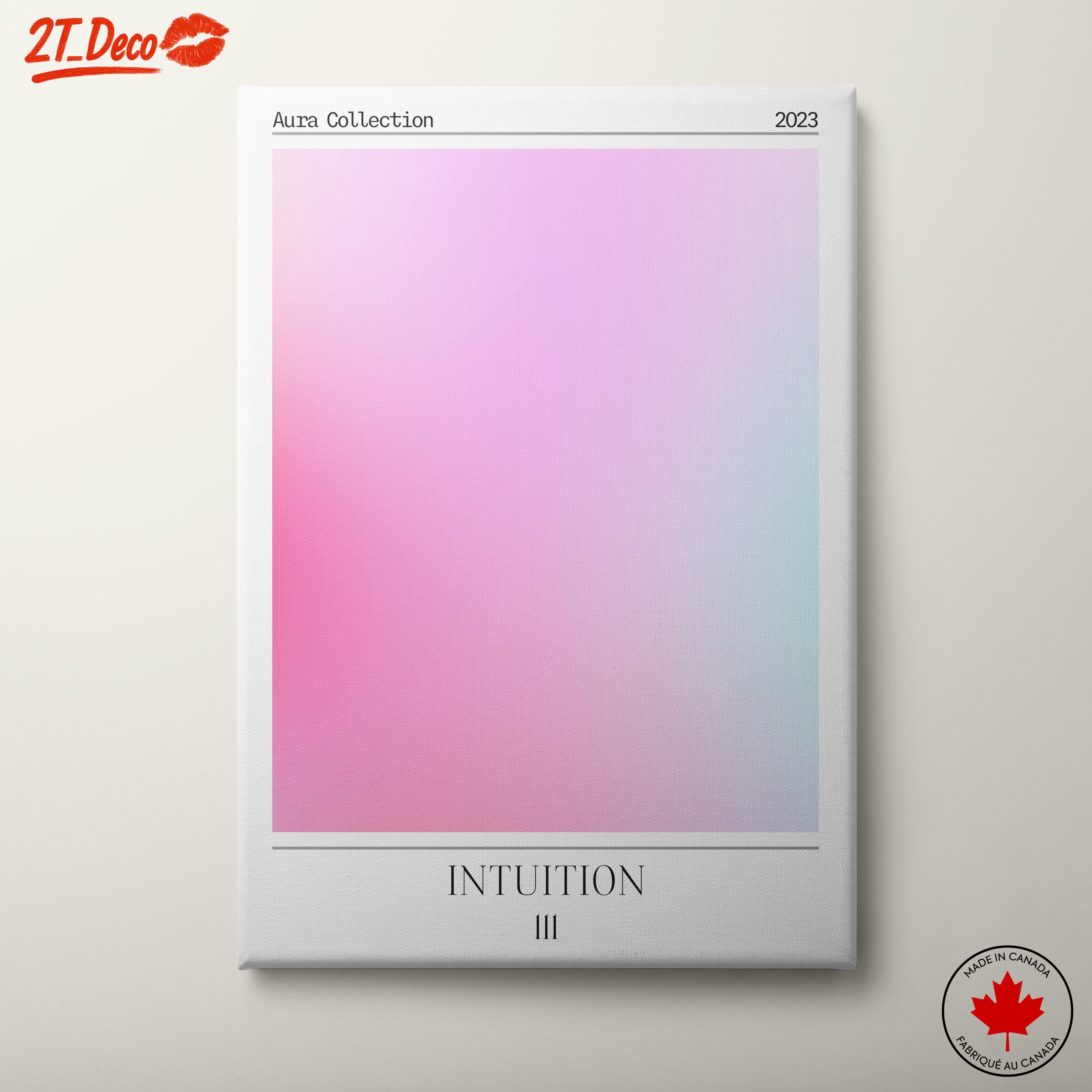 Intuition III Abstract Aura Art
