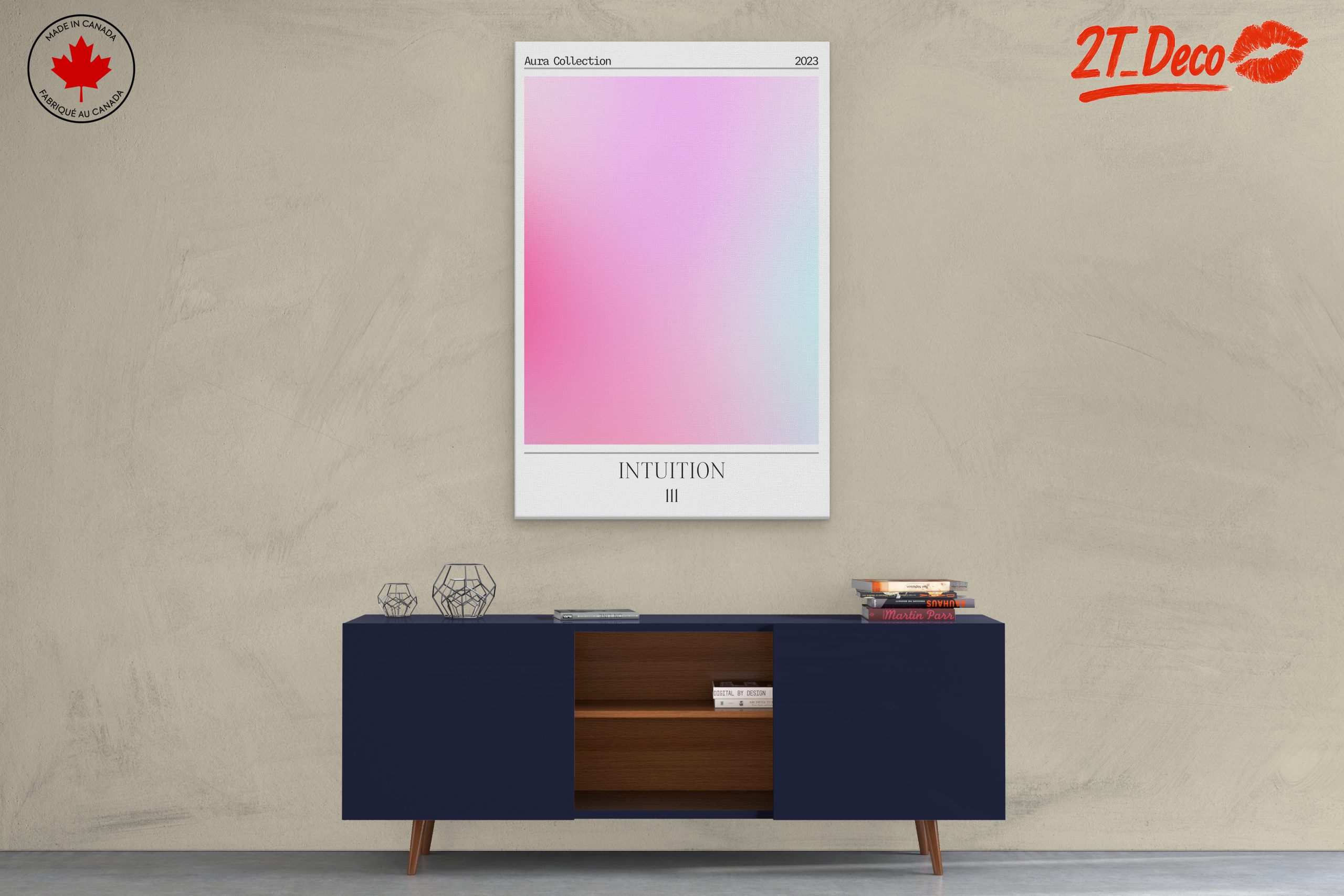 Intuition III Abstract Aura Art - Image 3