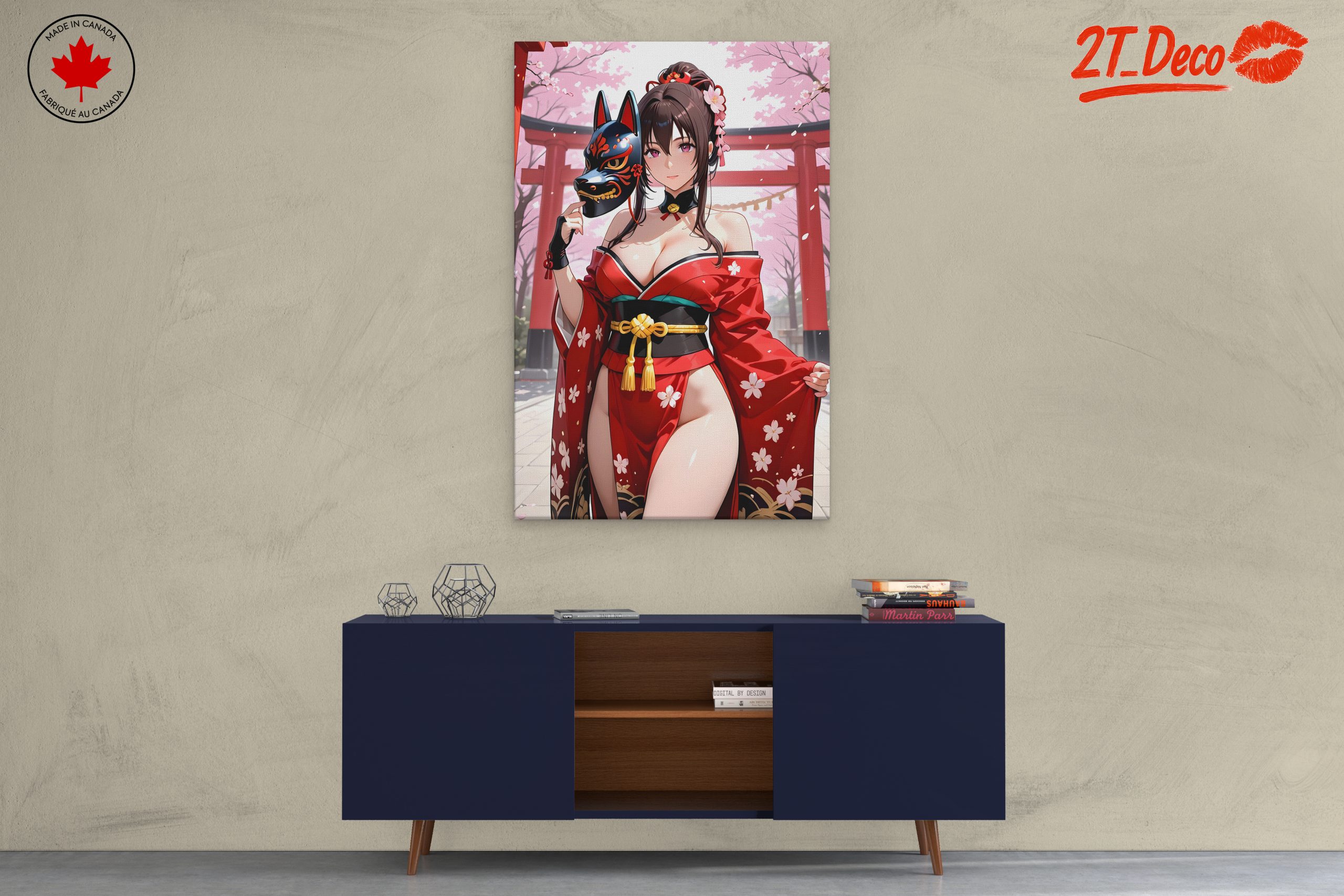 Anime Girl in a Traditional Kimono - Image 3