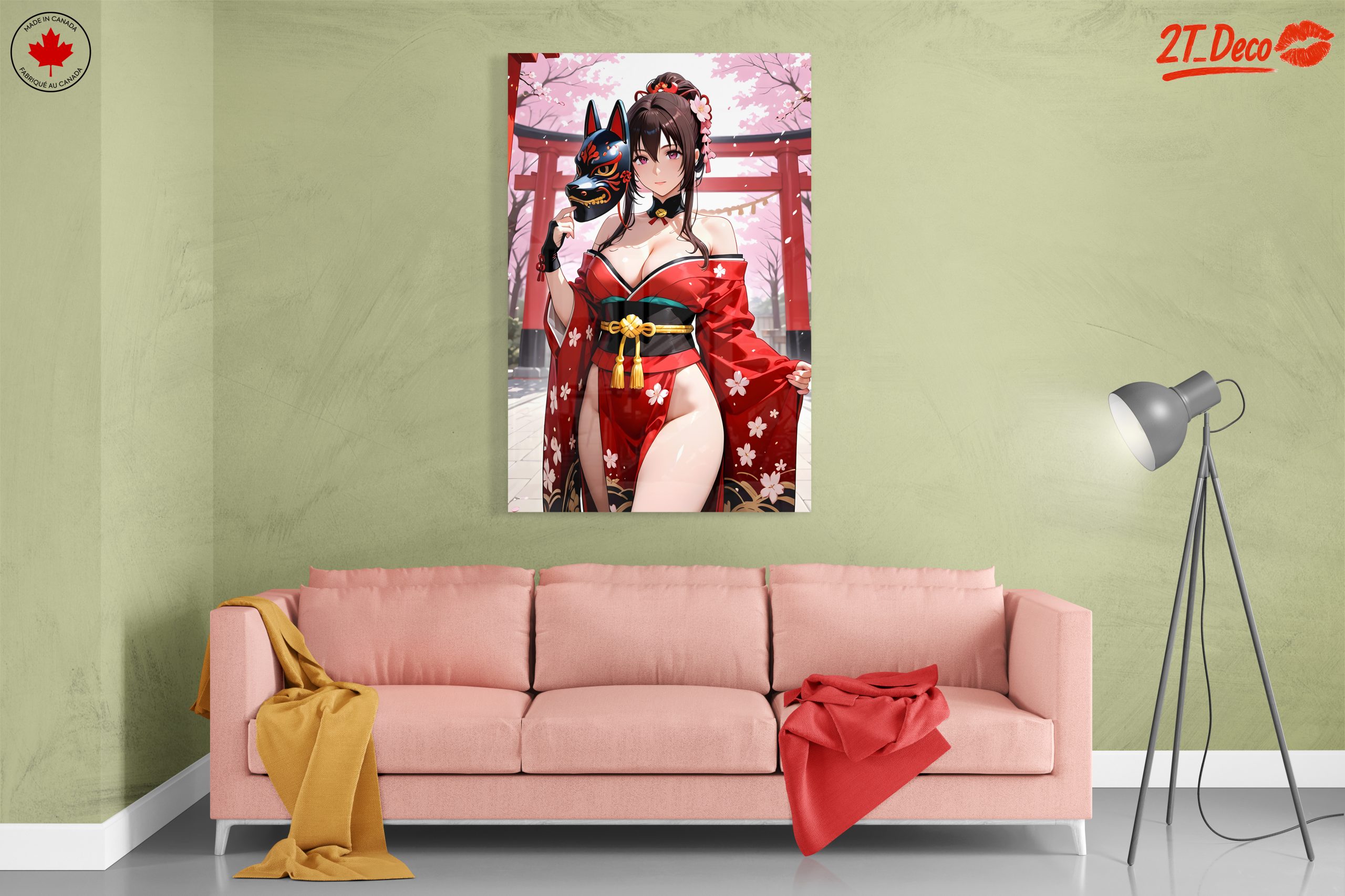 Anime Girl in a Traditional Kimono - Image 7