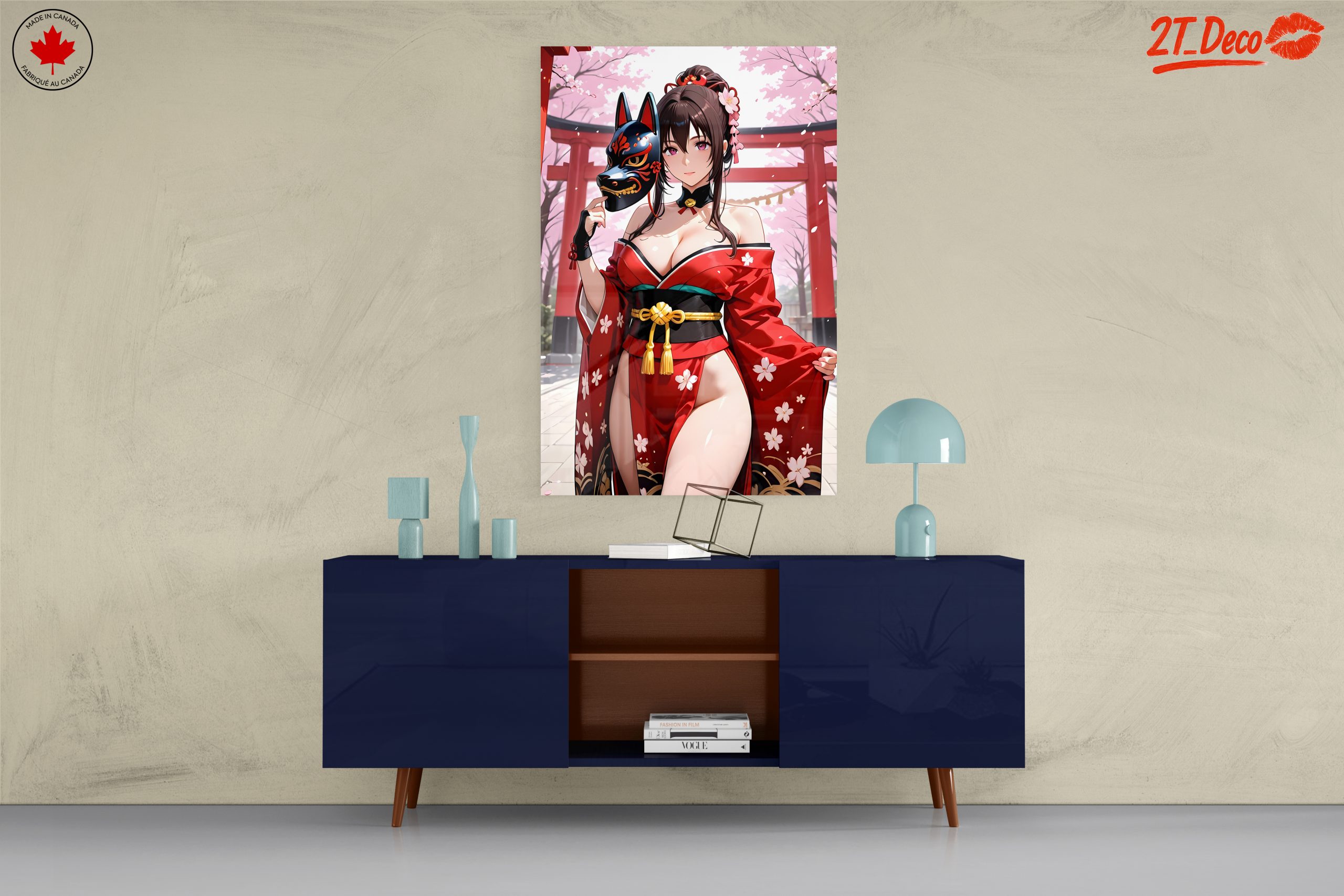 Anime Girl in a Traditional Kimono - Image 8