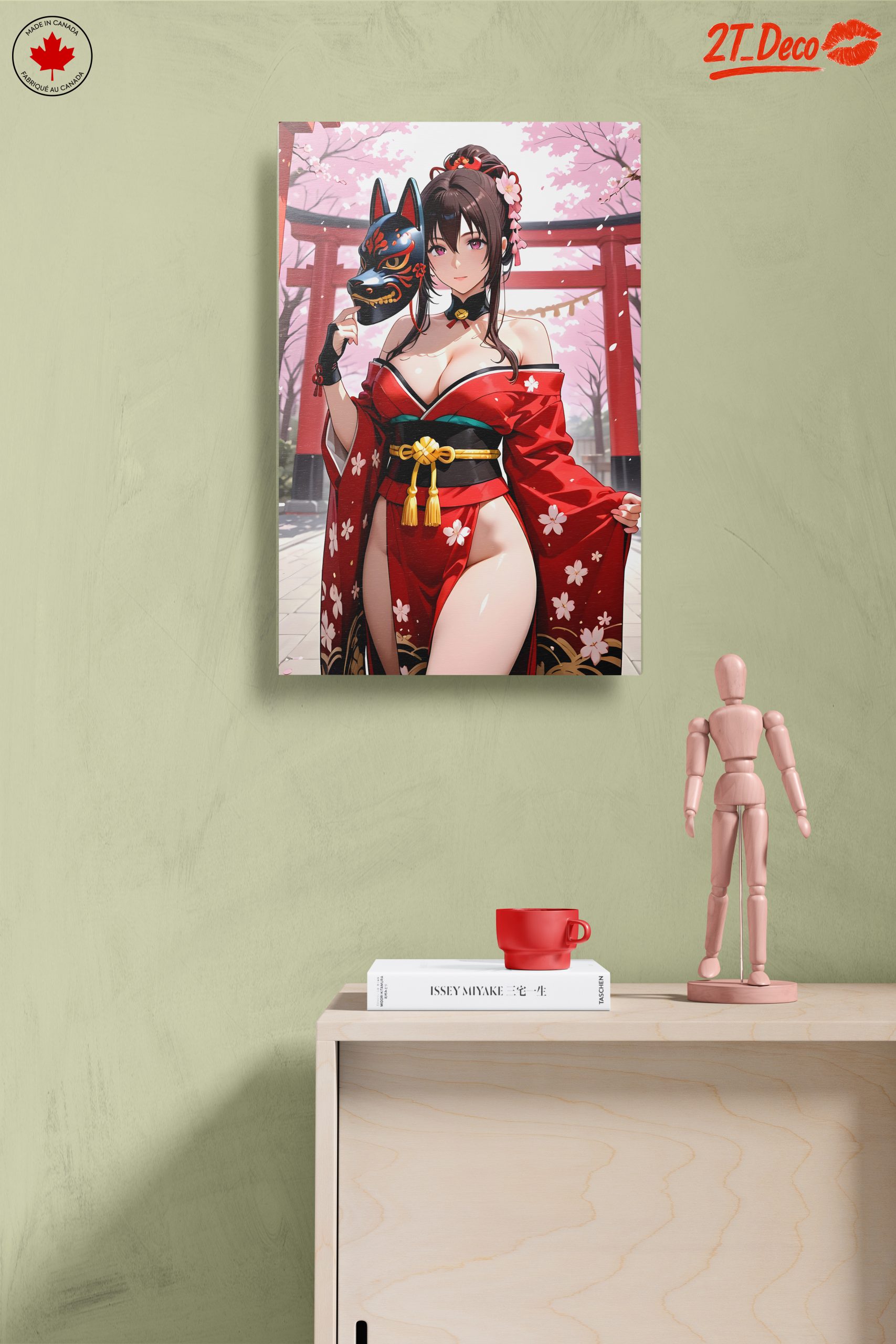 Anime Girl in a Traditional Kimono - Image 14