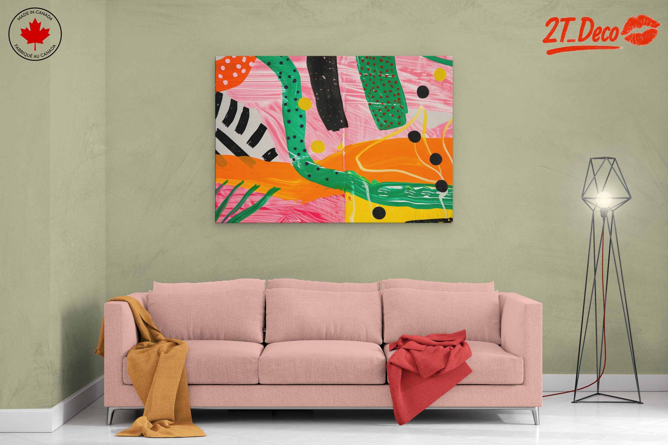 Vibrant and Bold Abstract Patterns - Image 2