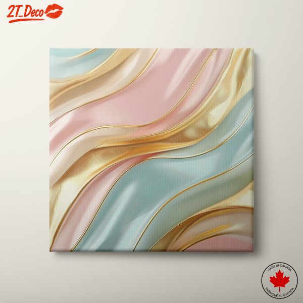 Elegant Abstract Textures in Soft Colors