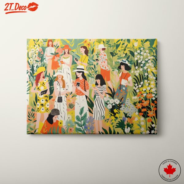 Women Exploring Nature in Colorful Botanical Art