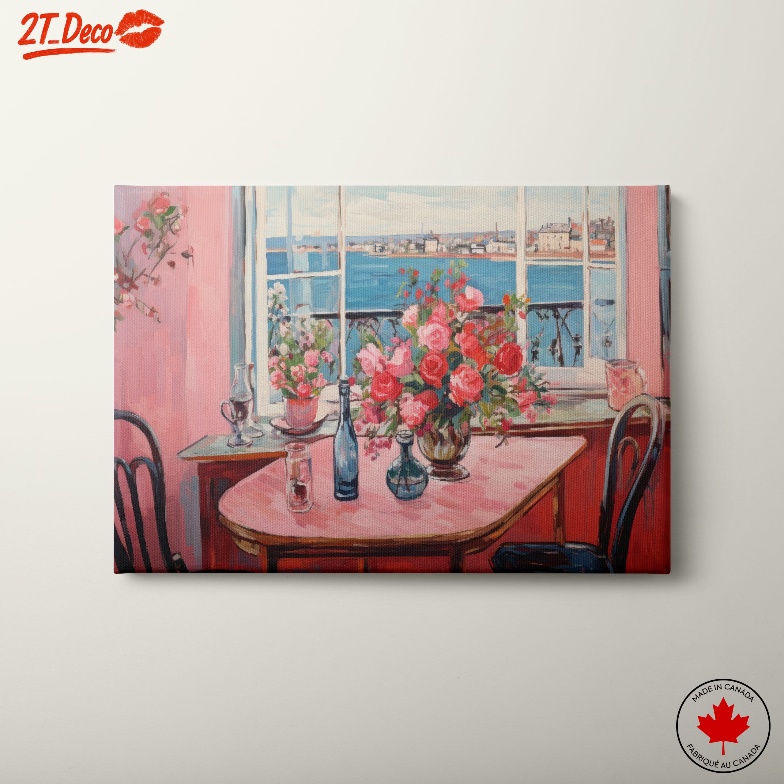 Charming Indoor Floral Still Life