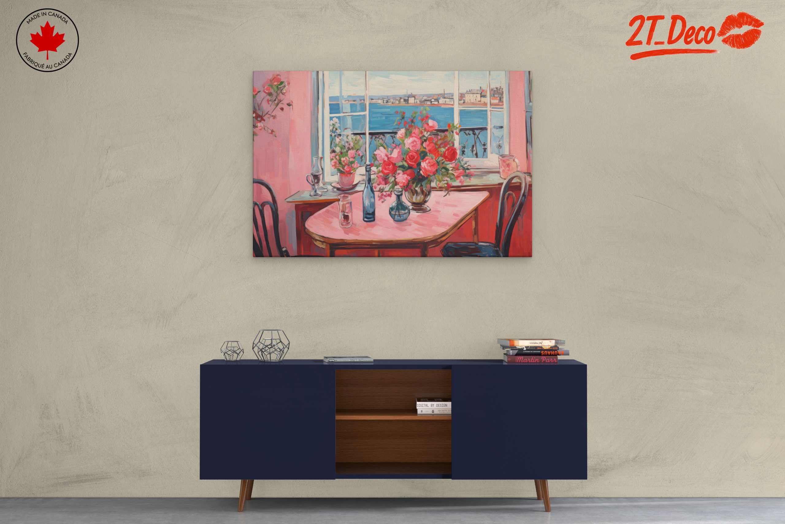 Charming Indoor Floral Still Life - Image 3
