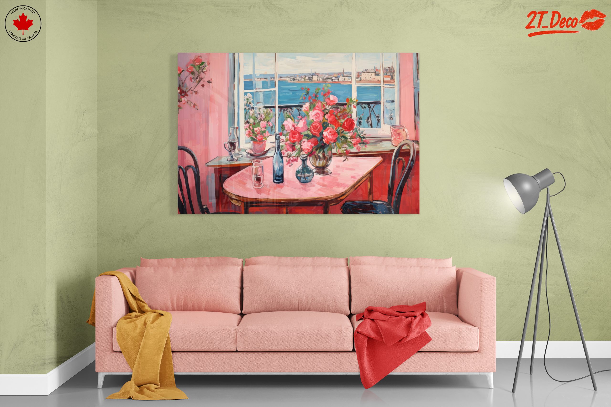 Charming Indoor Floral Still Life - Image 7