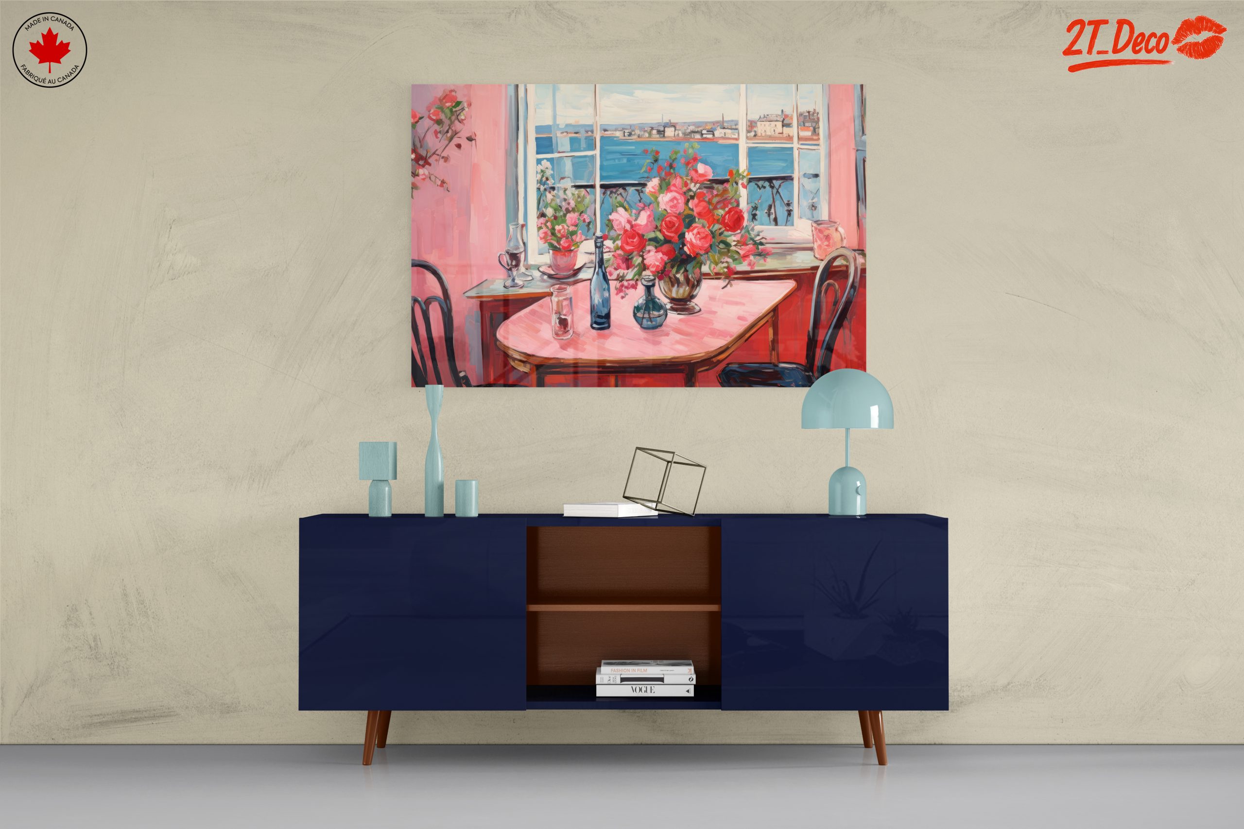 Charming Indoor Floral Still Life - Image 8
