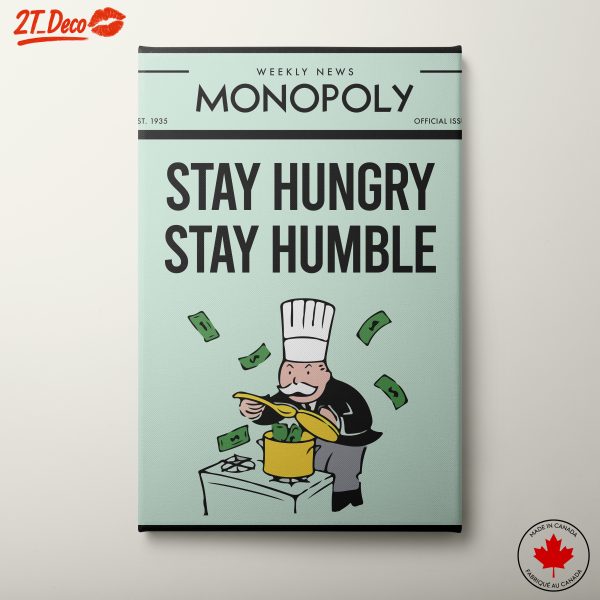 Chef Monopoly Stay Hungry Stay Humble
