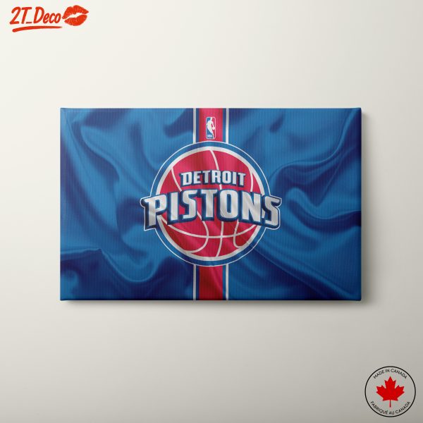 Detroit Pistons Basketball Team Art