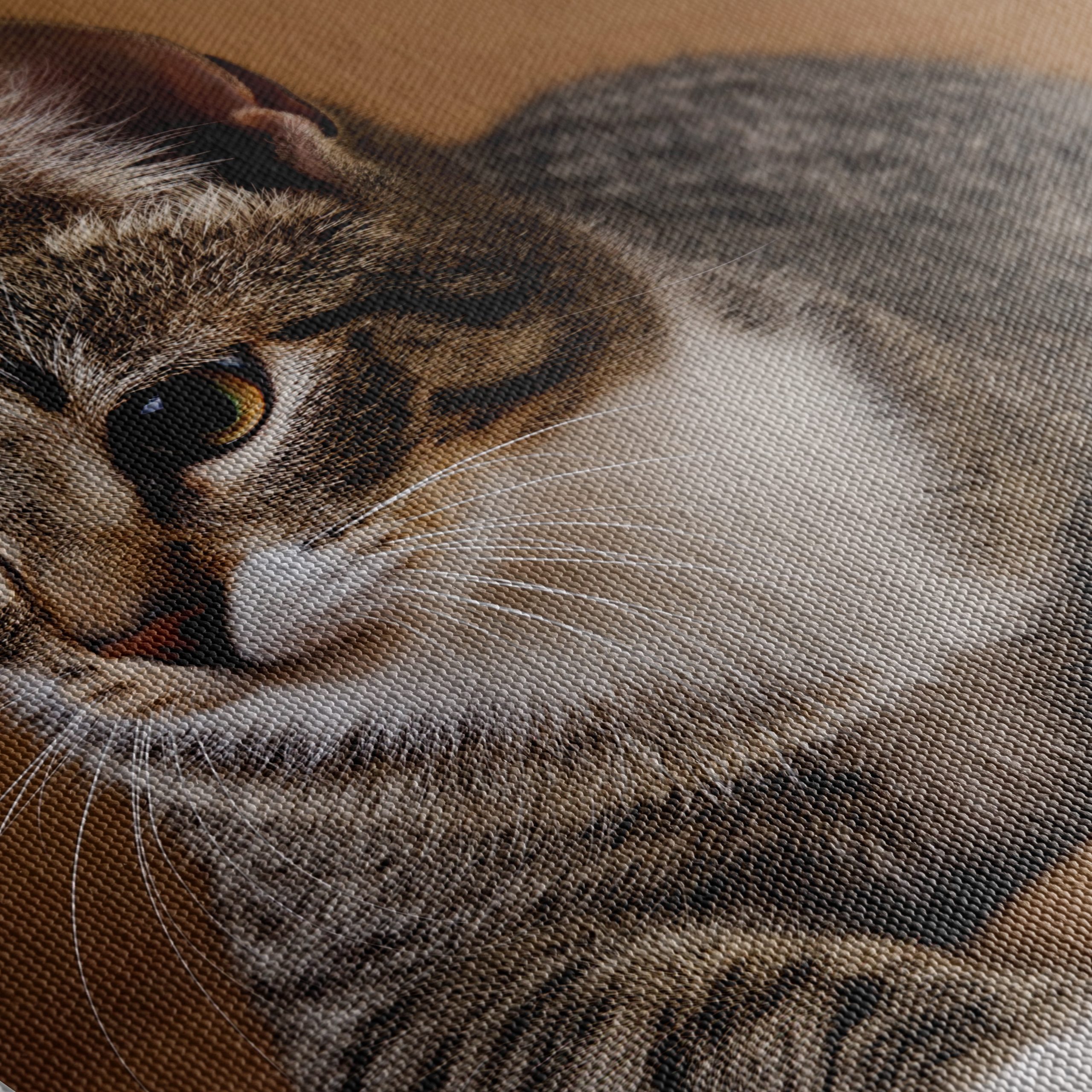 Elegant Domestic Cat Wall Art - Image 5