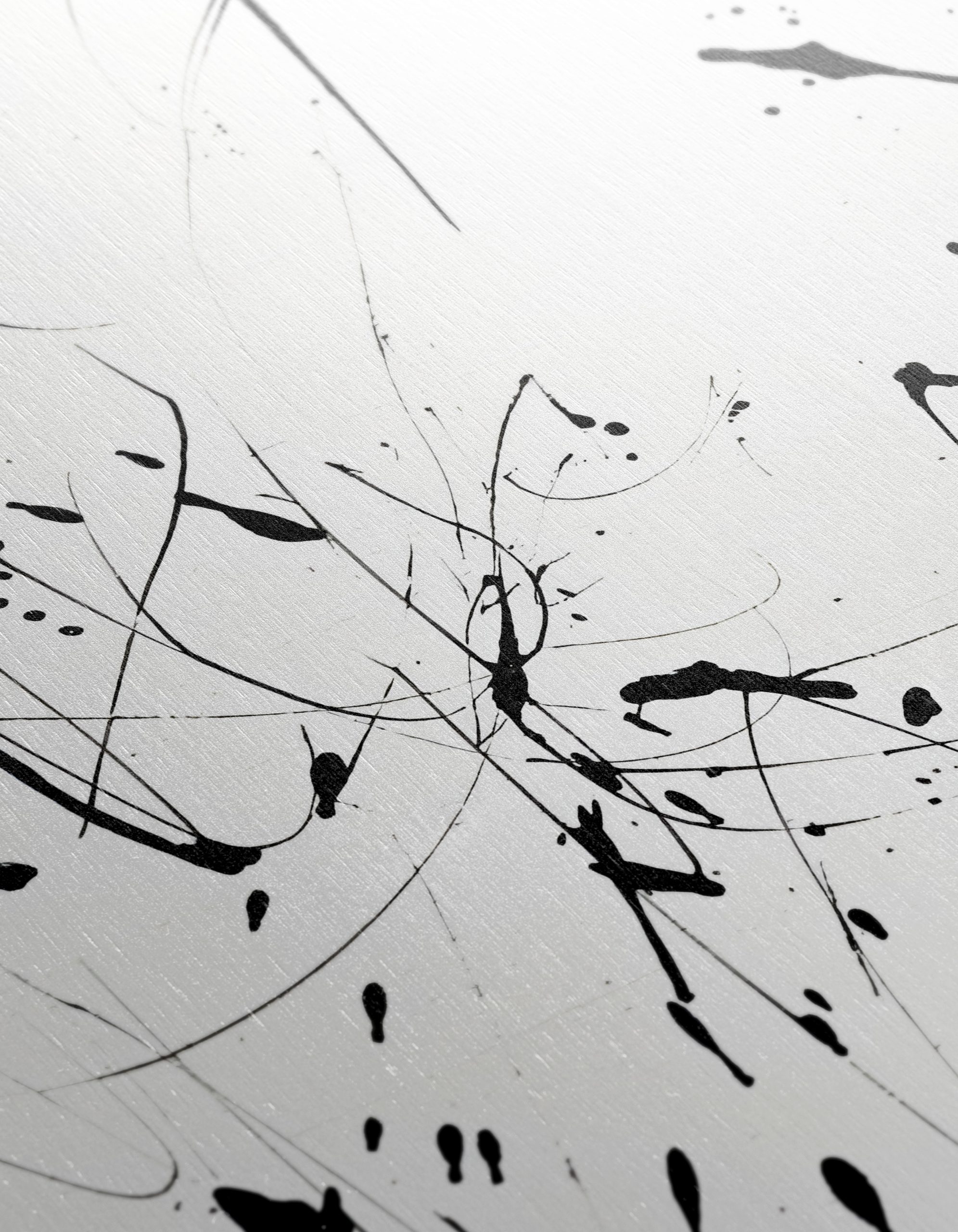 Black and White Abstract Expression Art - Image 12