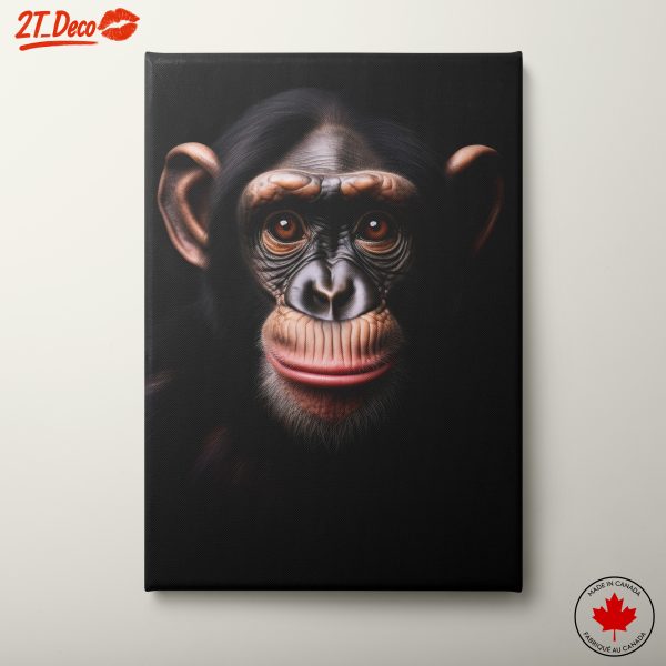 Charming Chimpanzee Wall Art