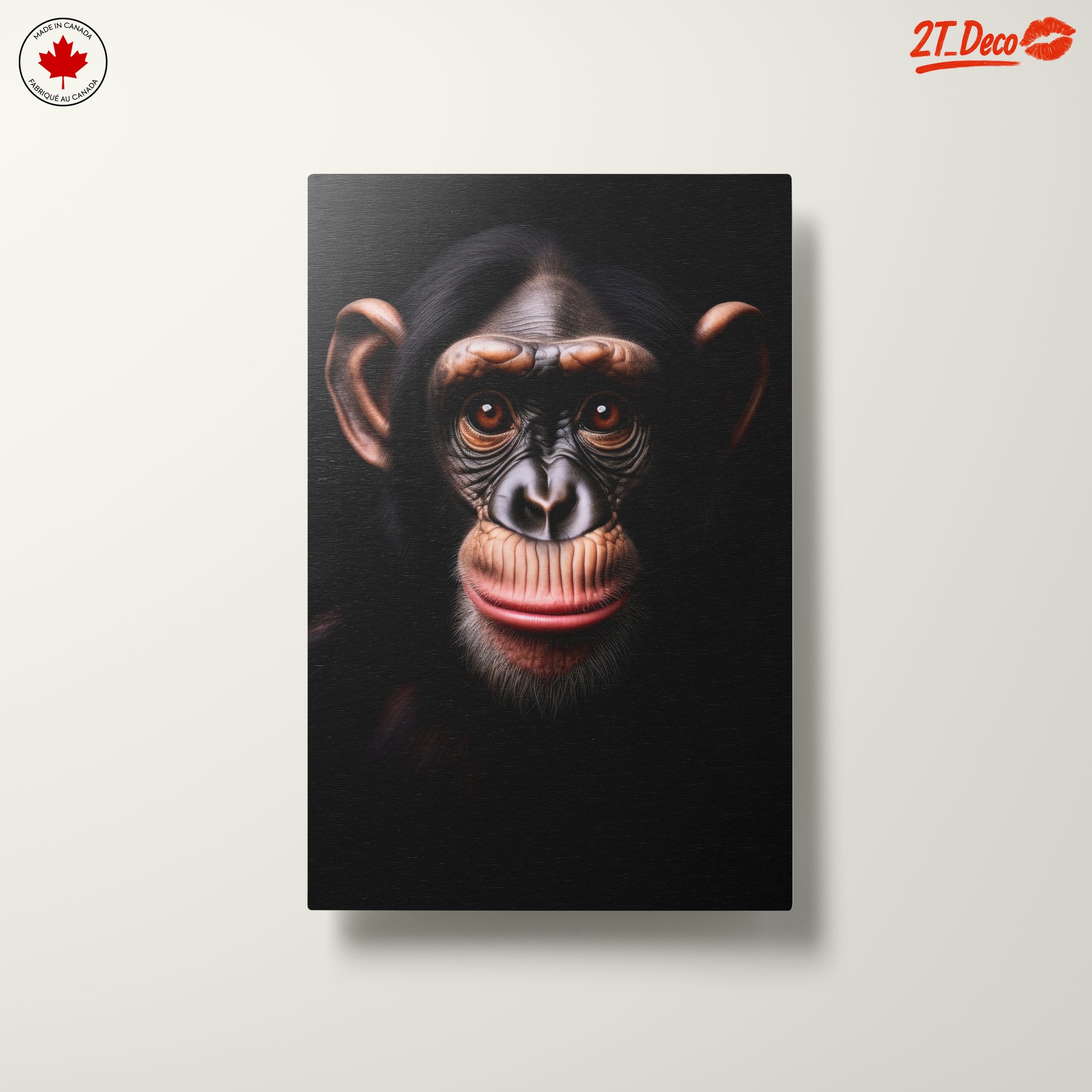 Charming Chimpanzee Wall Art - Image 10