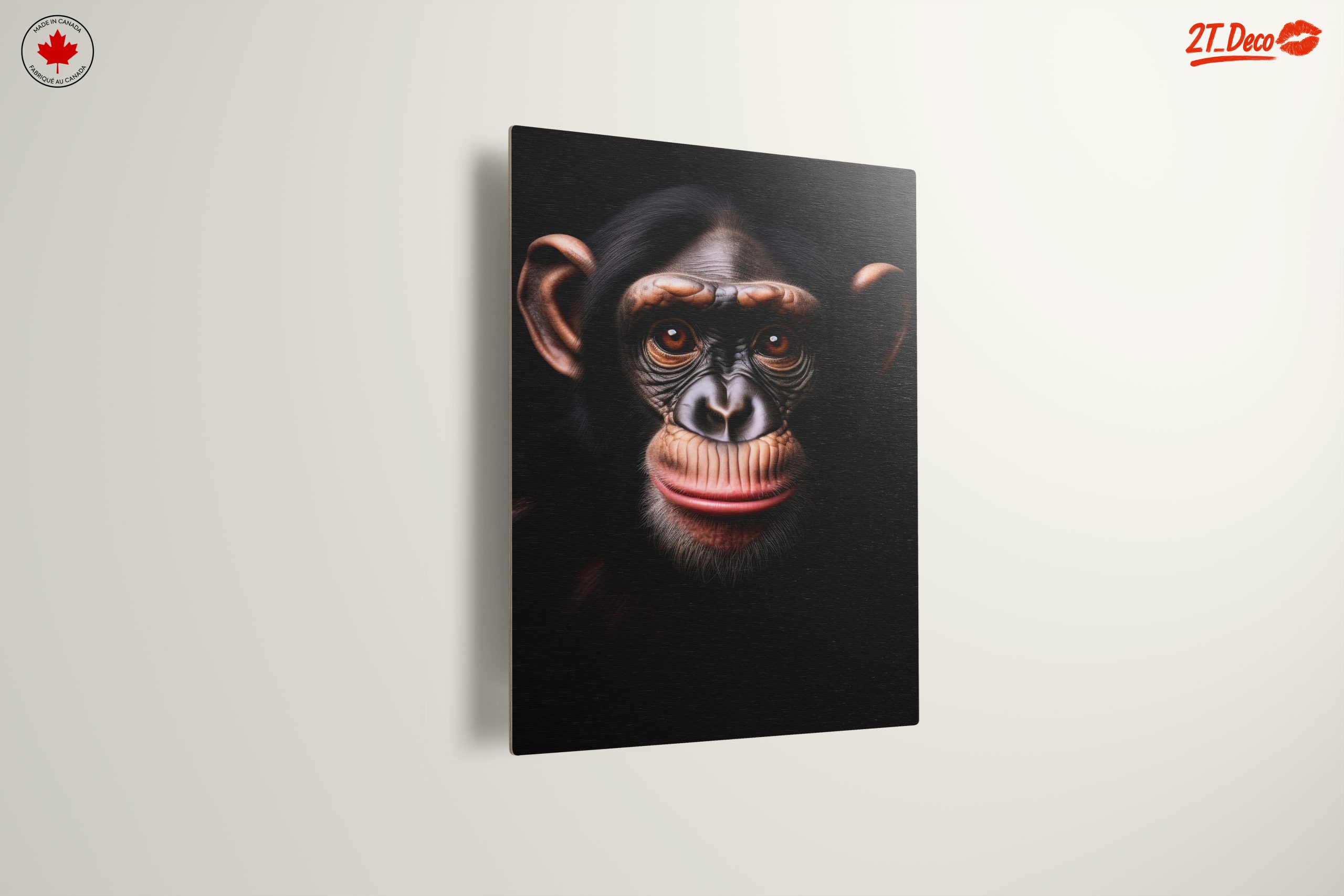 Charming Chimpanzee Wall Art - Image 13