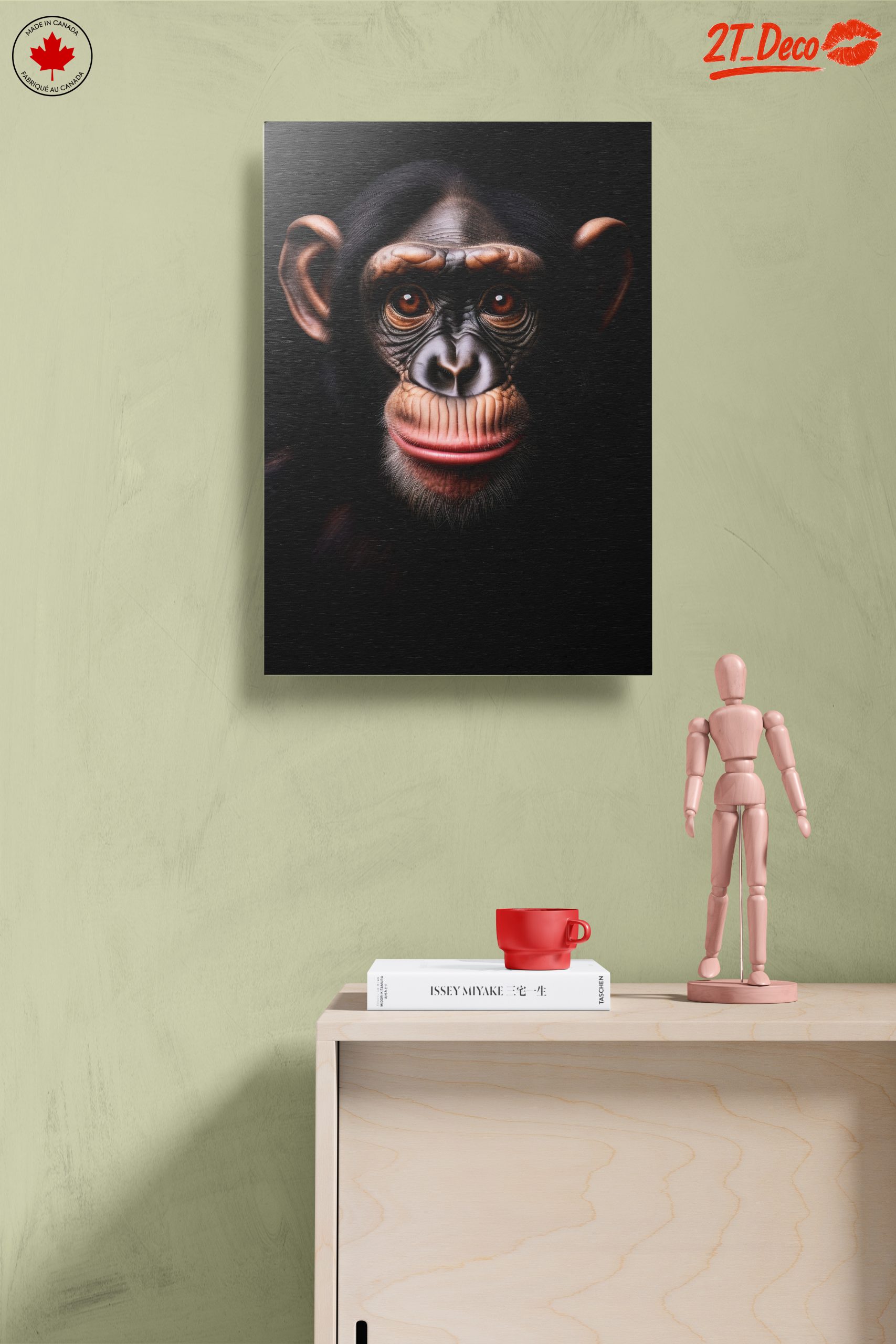 Charming Chimpanzee Wall Art - Image 14
