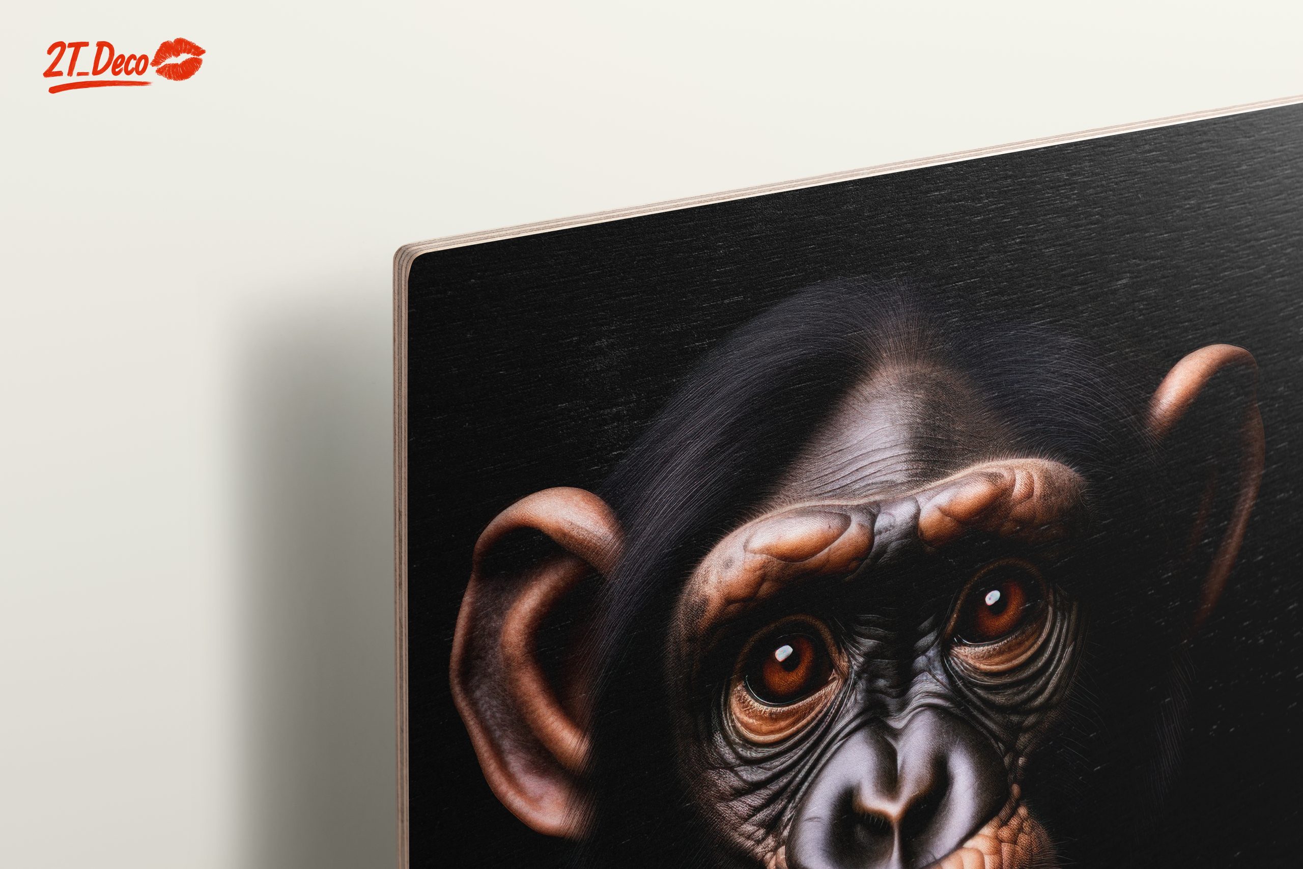 Charming Chimpanzee Wall Art - Image 15