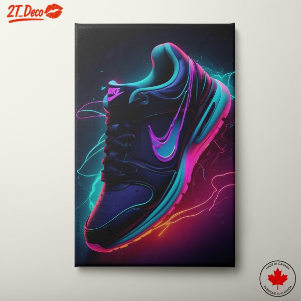 Vibrant Nike Sneaker Art 2