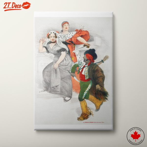 Stylized Characters in Colorful Costumes