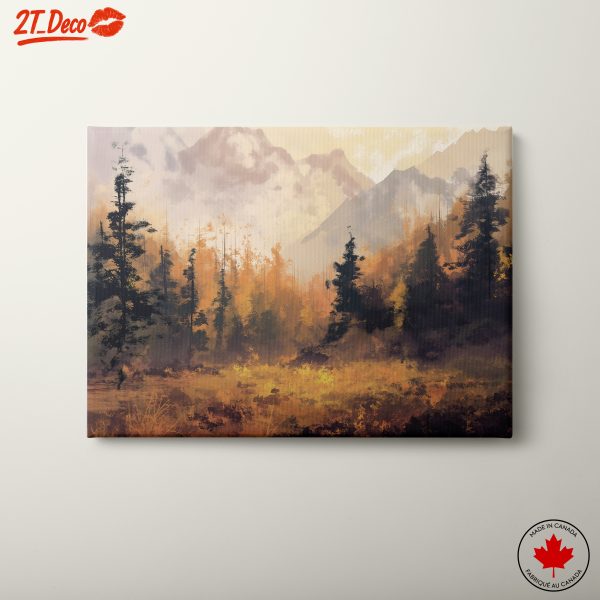 Serene Autumn Mountain Landscape