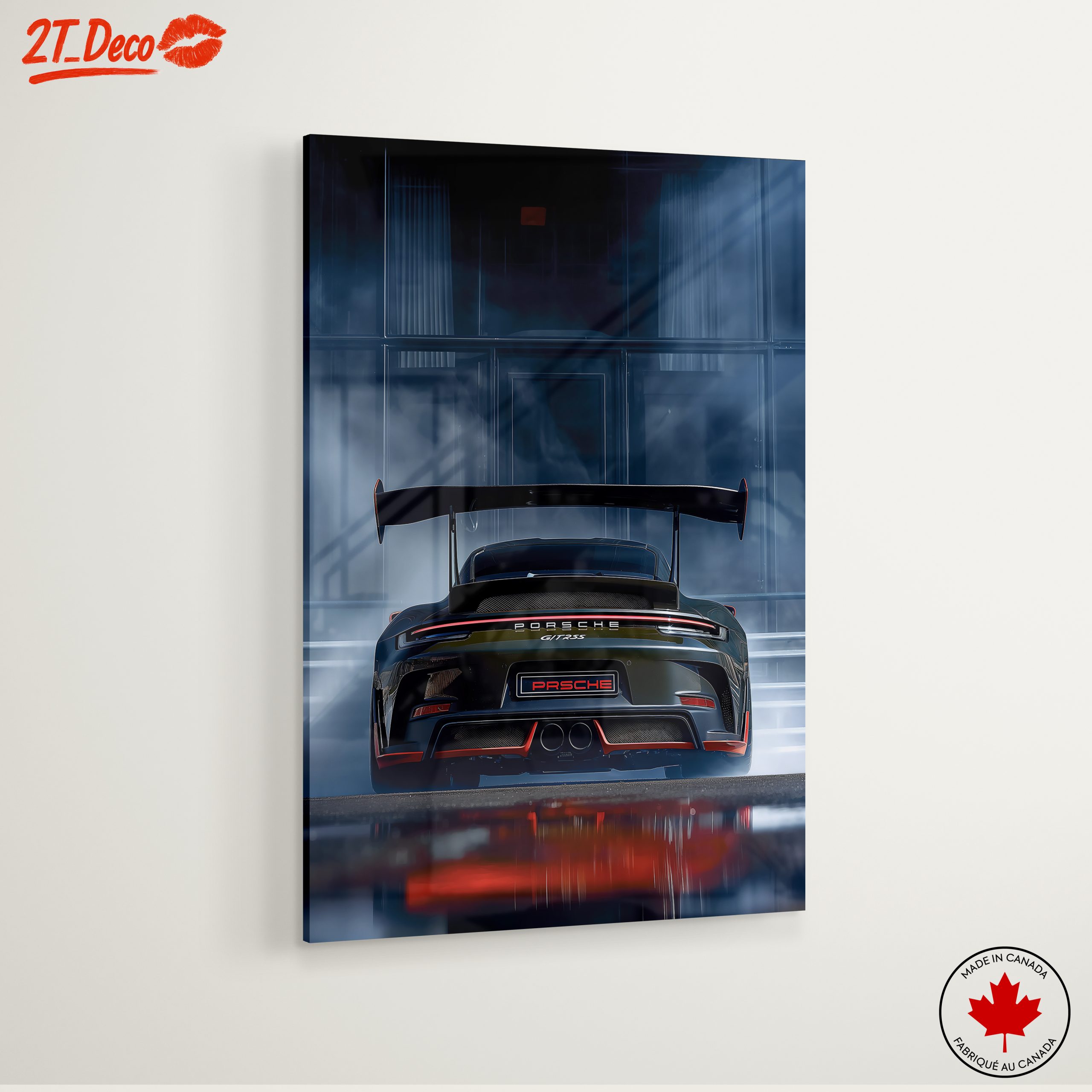 Dynamic Porsche GTR3 Car Artwork - Image 6