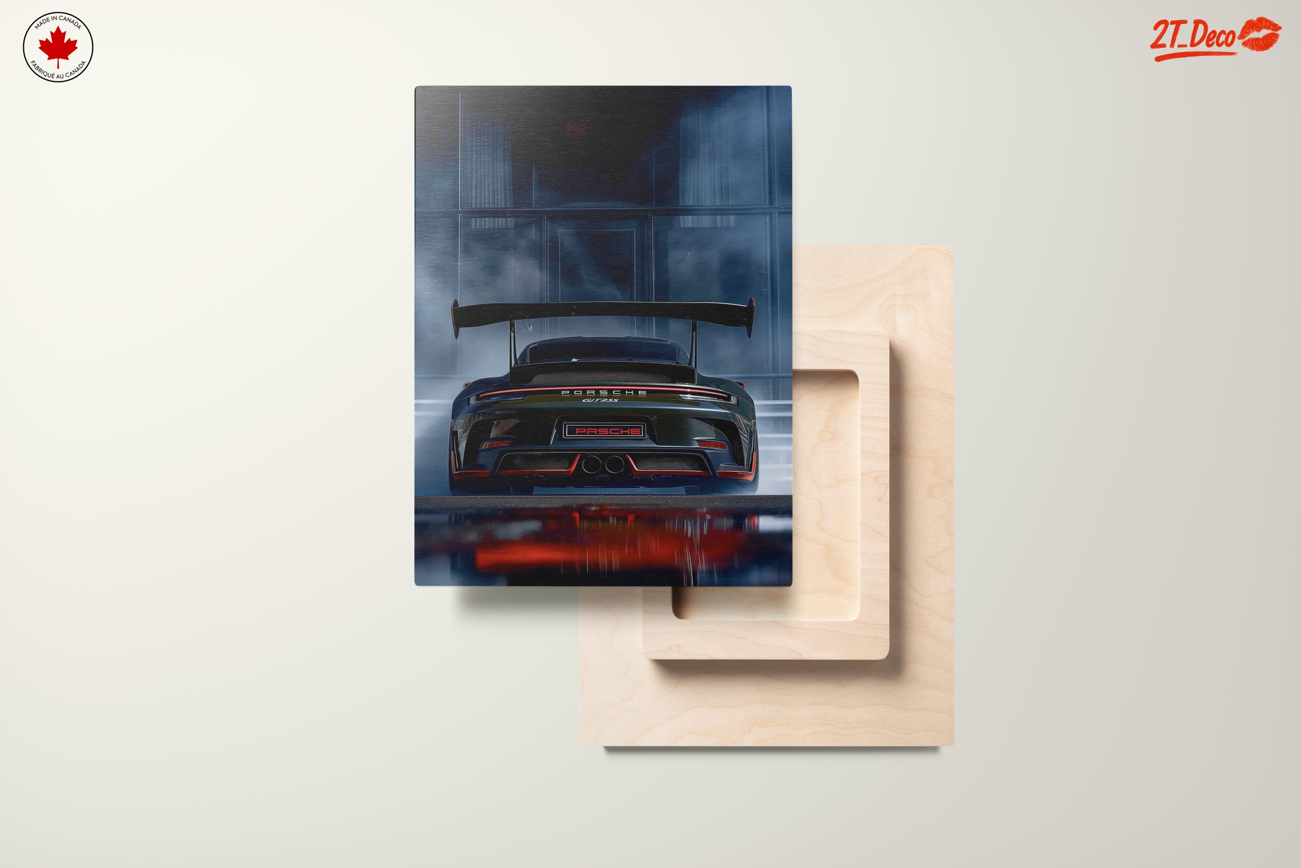 Dynamic Porsche GTR3 Car Artwork - Image 11