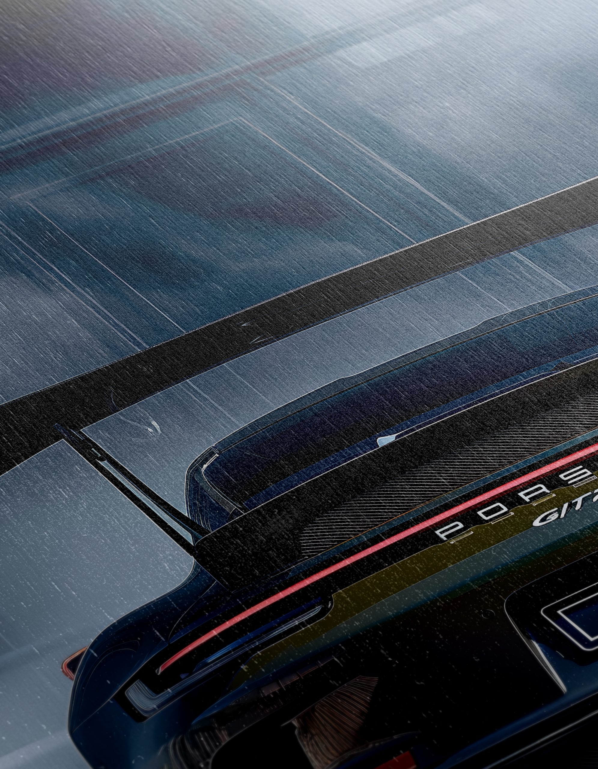 Dynamic Porsche GTR3 Car Artwork - Image 12