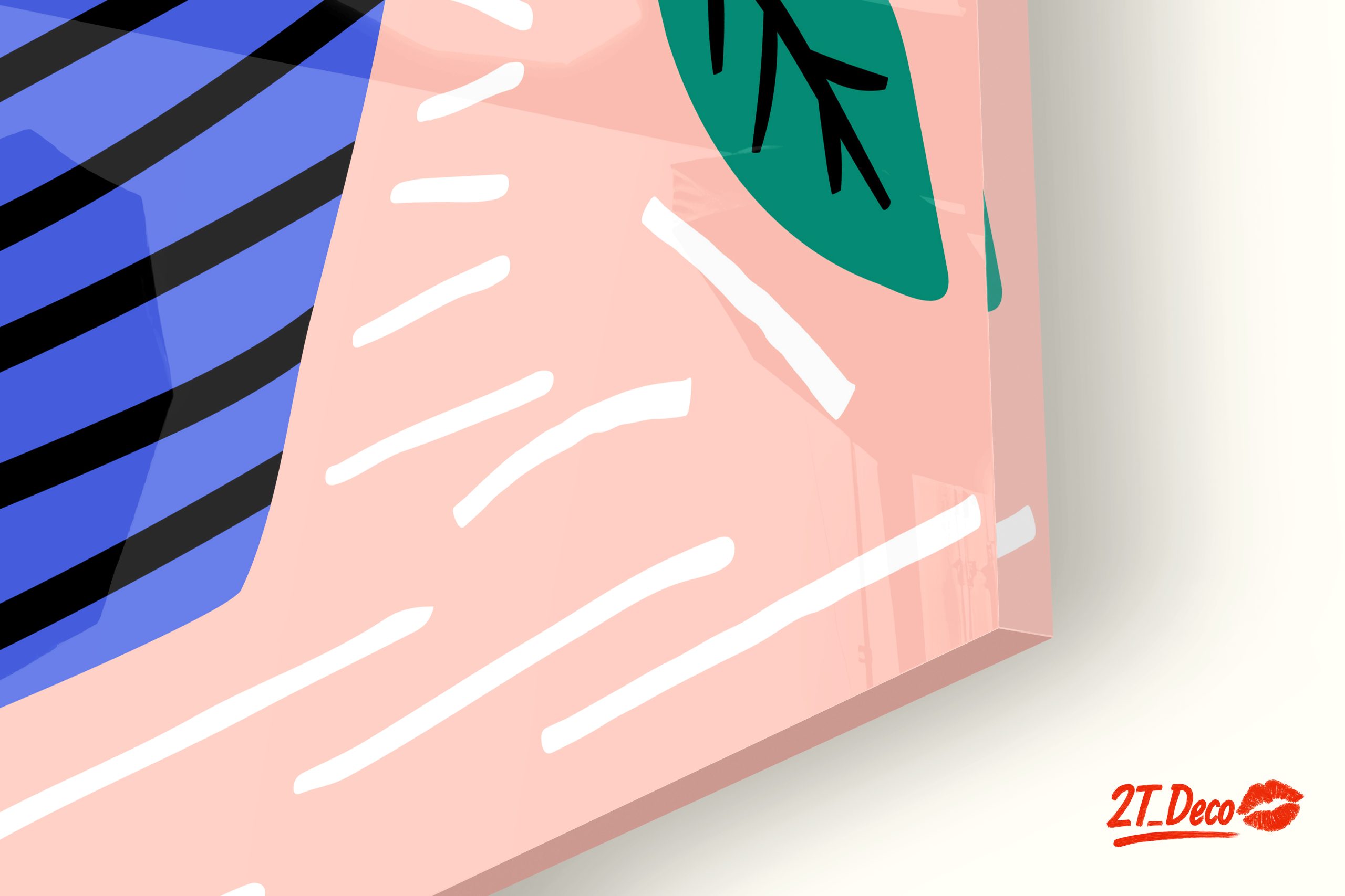 Colorful Abstract Botanical Artwork - Image 9