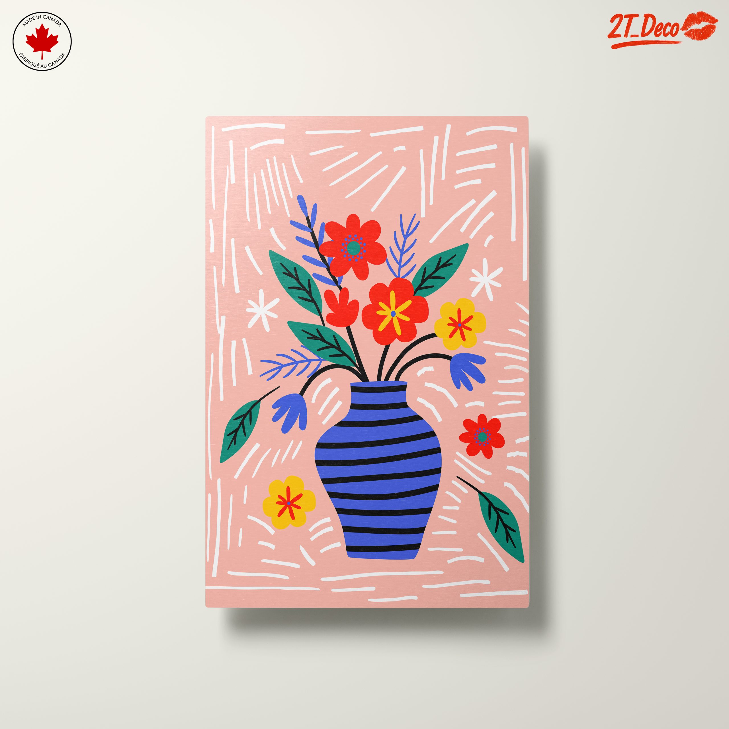 Colorful Abstract Botanical Artwork - Image 10