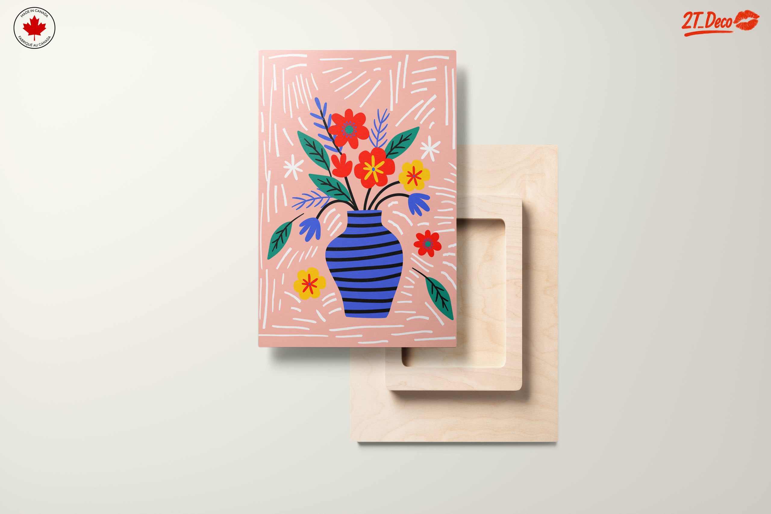 Colorful Abstract Botanical Artwork - Image 11