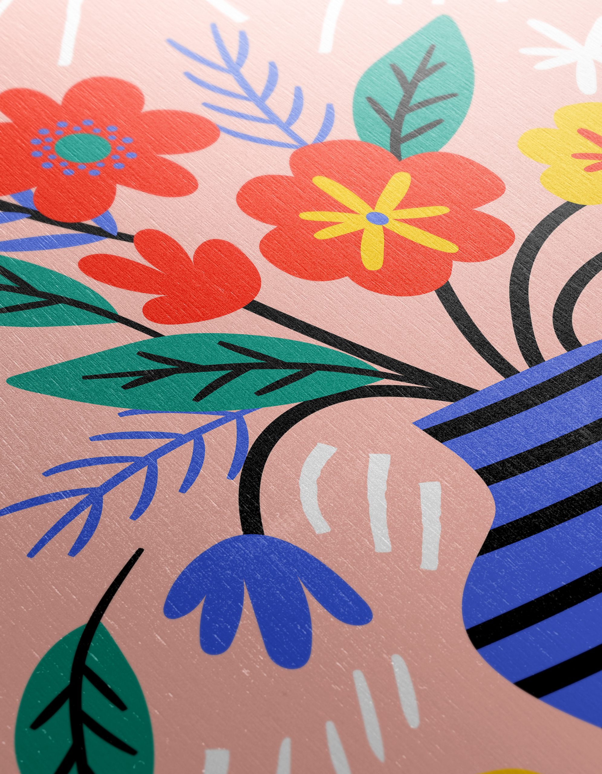 Colorful Abstract Botanical Artwork - Image 12