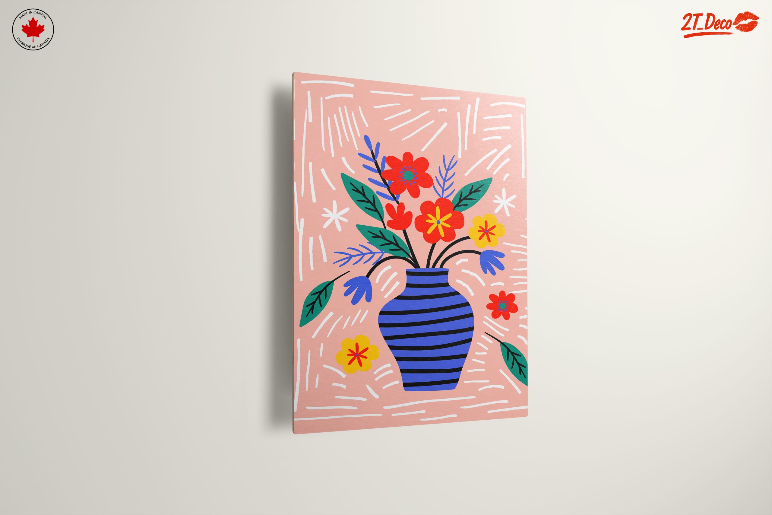 Colorful Abstract Botanical Artwork - Image 13