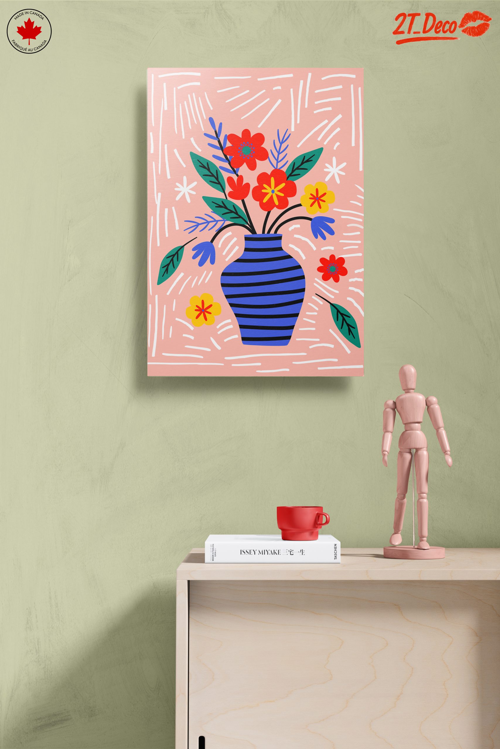 Colorful Abstract Botanical Artwork - Image 14