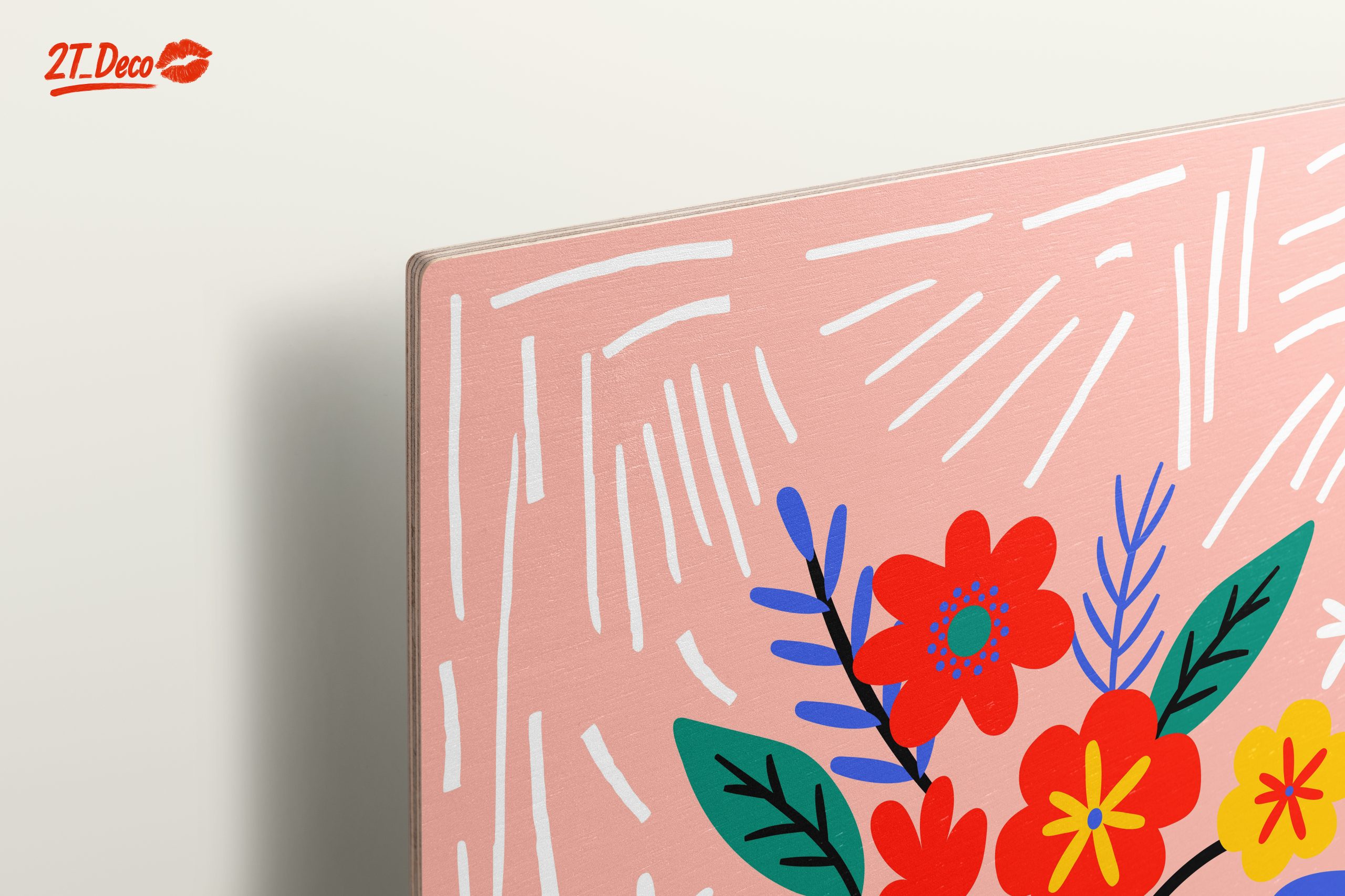 Colorful Abstract Botanical Artwork - Image 15