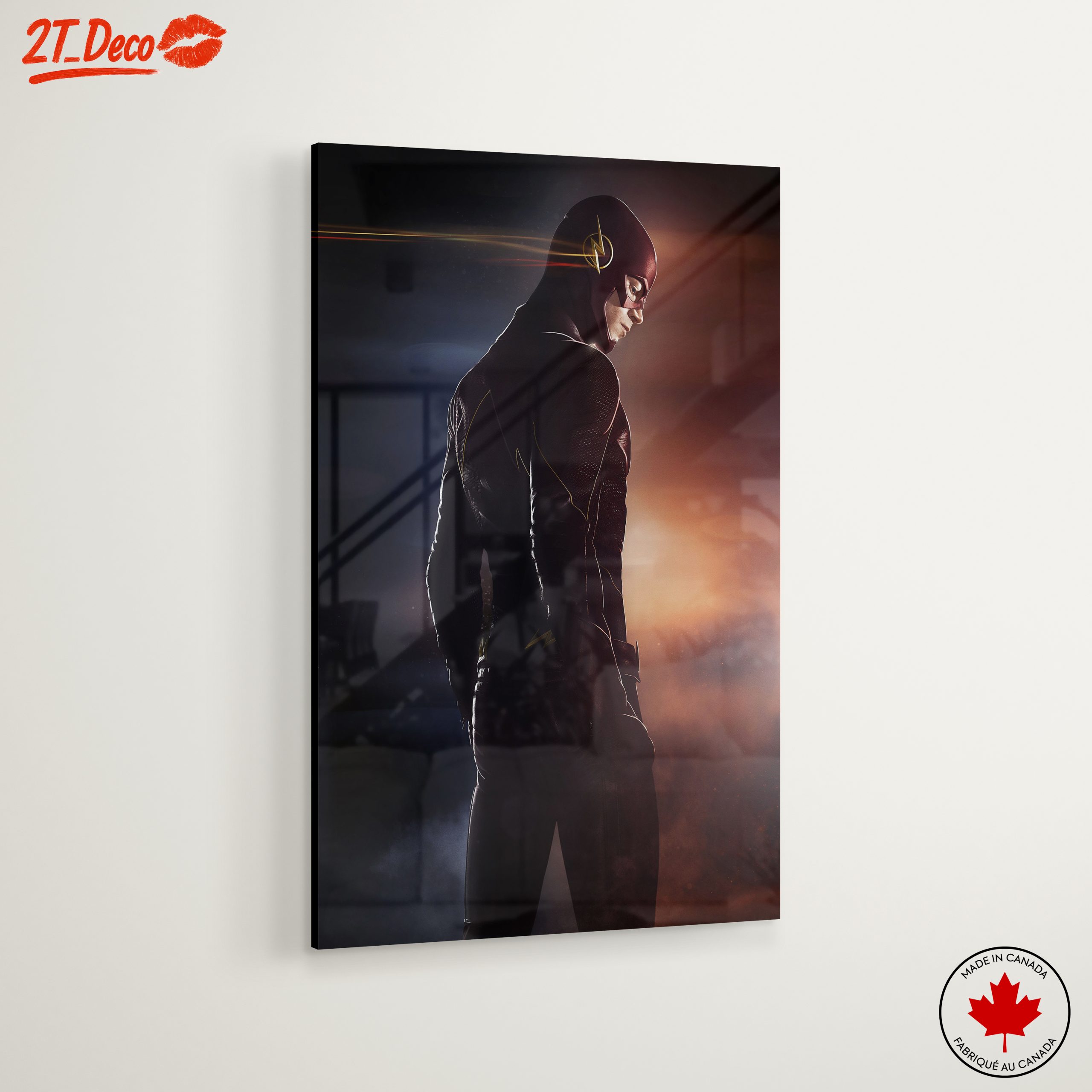 Dynamic Flash Artwork Featuring The Iconic Superhero - Image 6