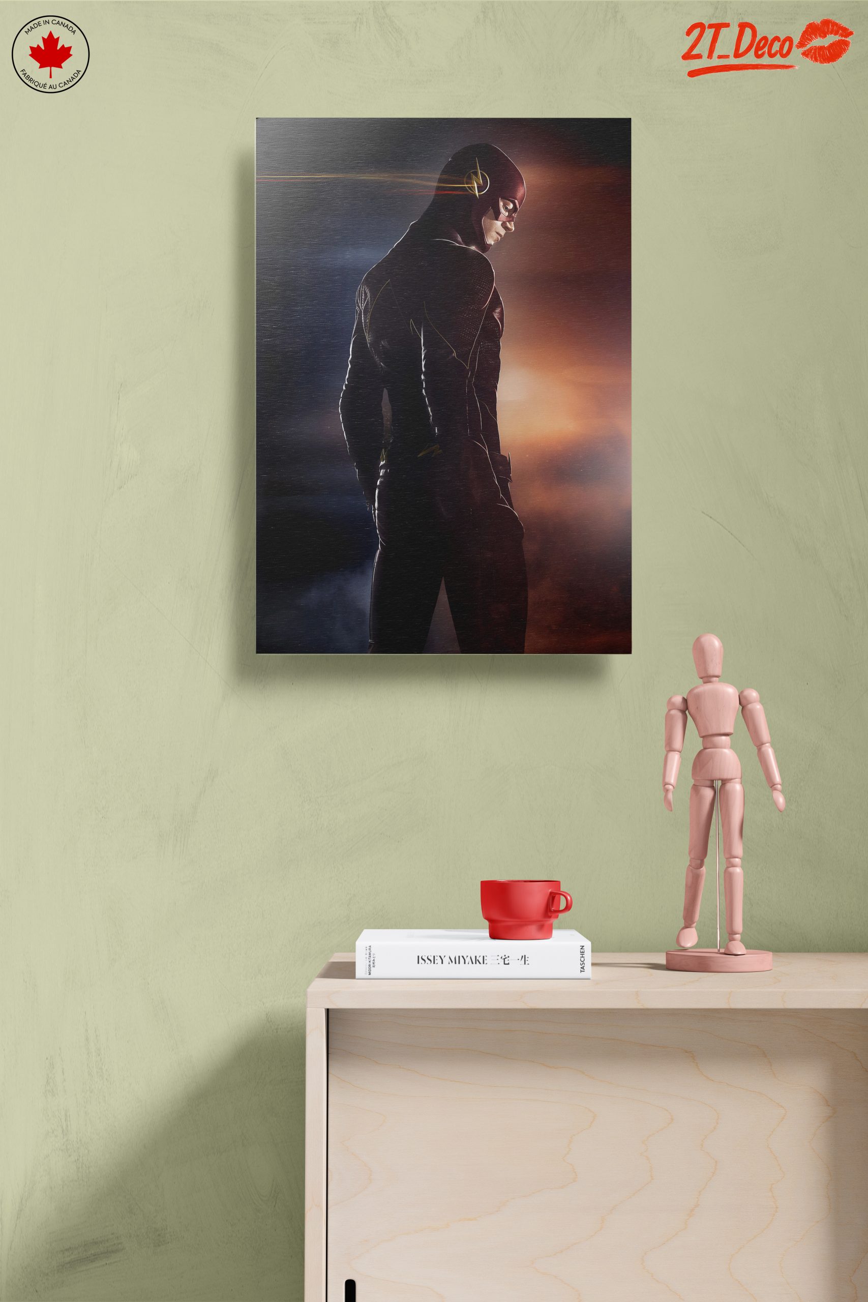 Dynamic Flash Artwork Featuring The Iconic Superhero - Image 14