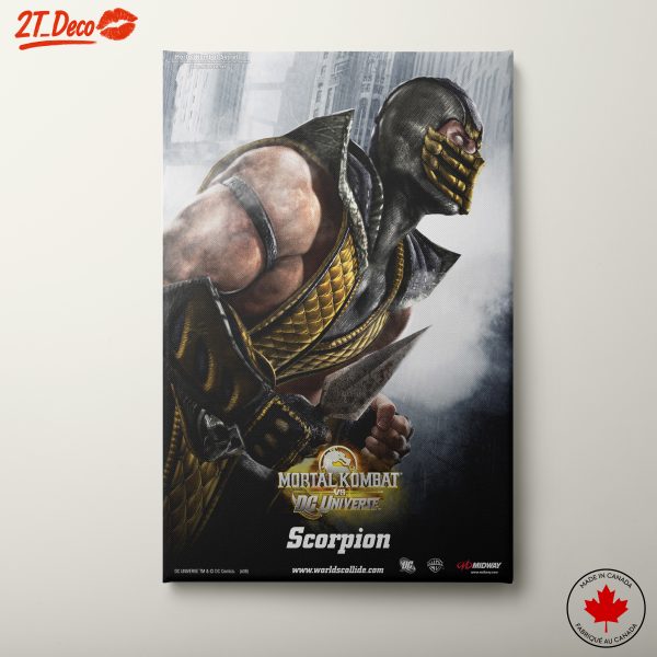 Mortal Kombat Scorpion Art