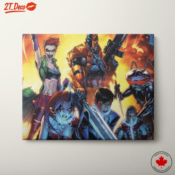 Dynamic DC Comics Suicide Squad Artwork