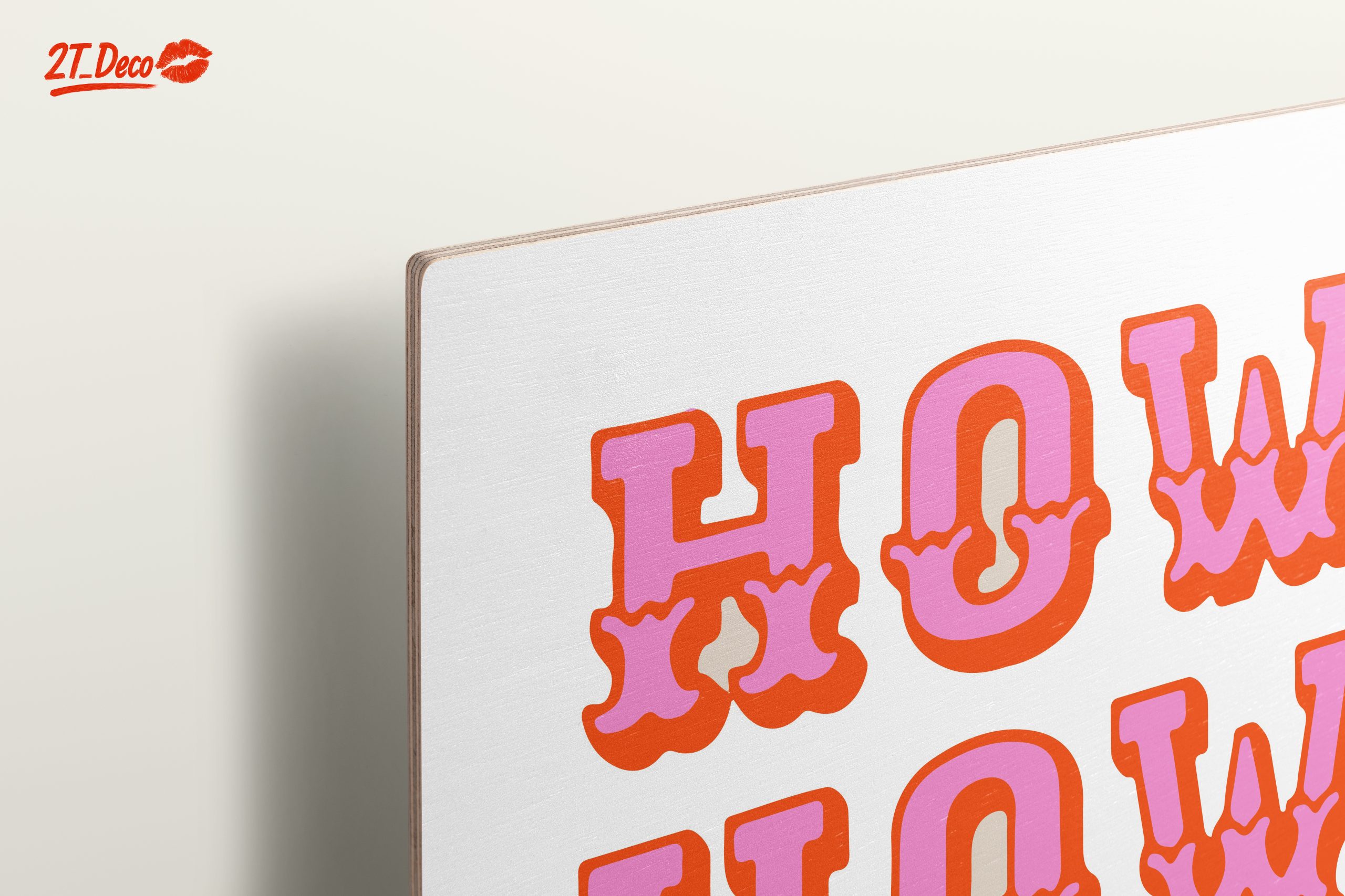 Playful Howdy Typography Art - Image 15