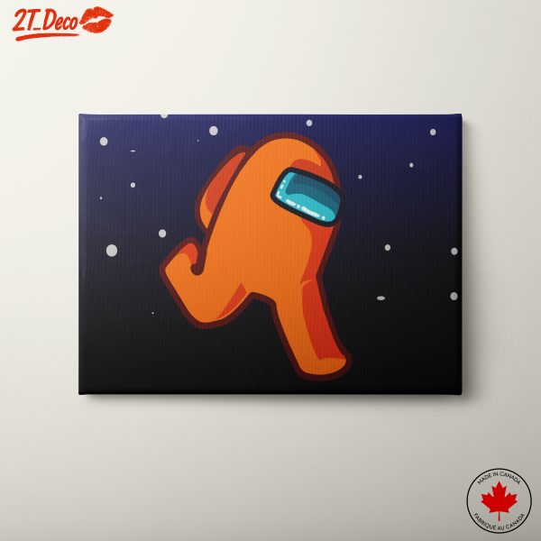 Among Us Character in Space
