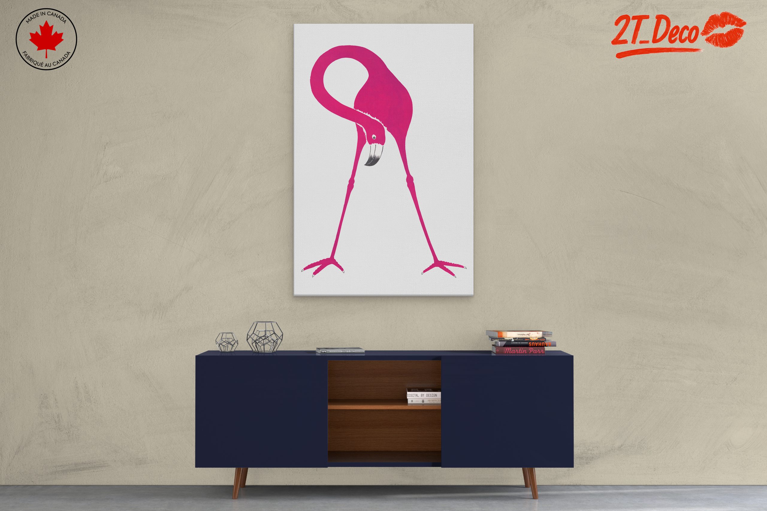 Artistic Flamingo Illustration - Image 3