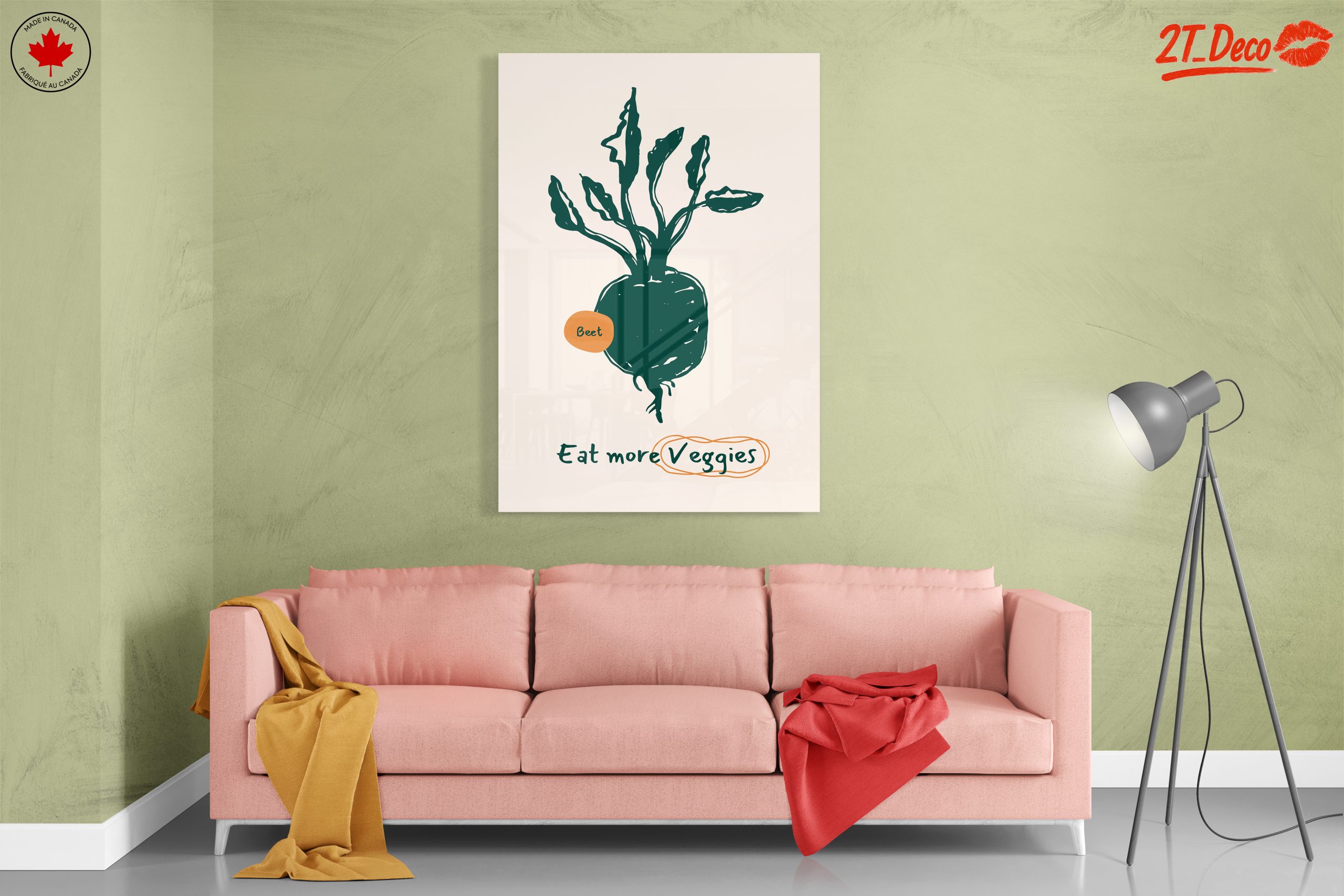 Eat More Veggies Beet Botanical Art - Image 7