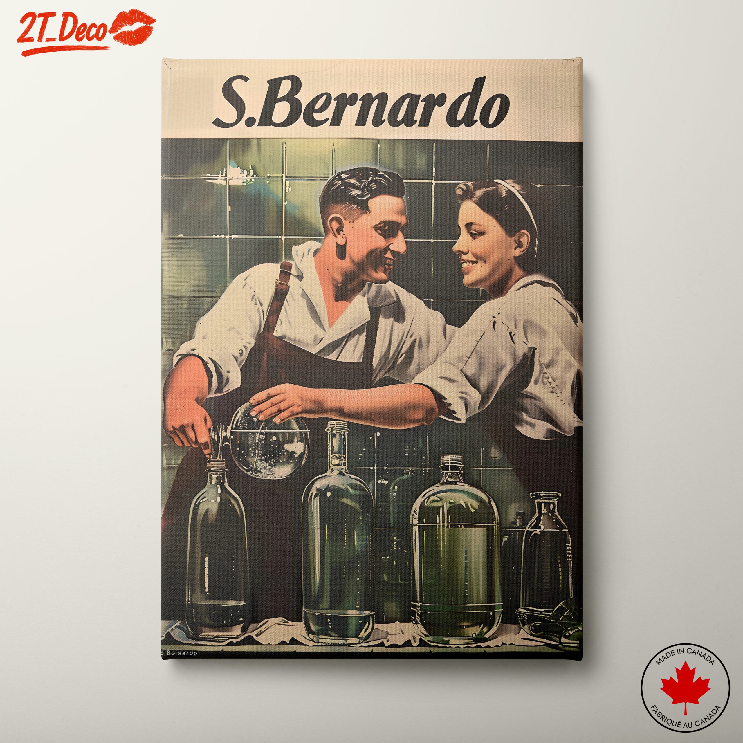 Classic Vintage Advertising for S. Bernardo